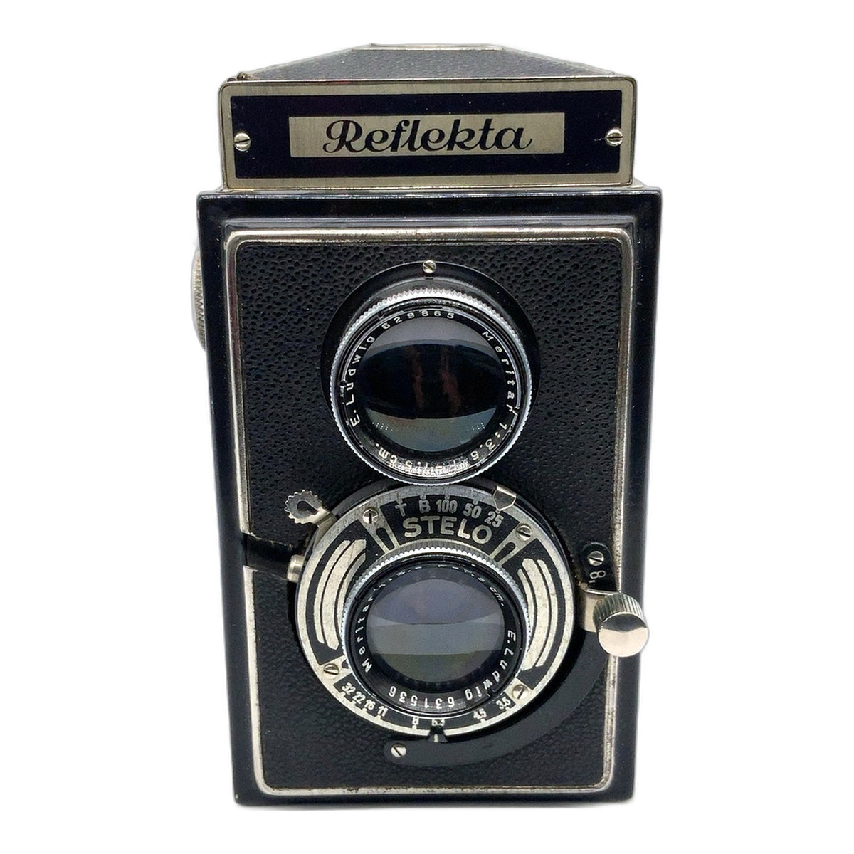 Welta Reflekta TLR mit E. Ludwig Meritar 7,5cm 1:3,5 zweiäugige Kamera