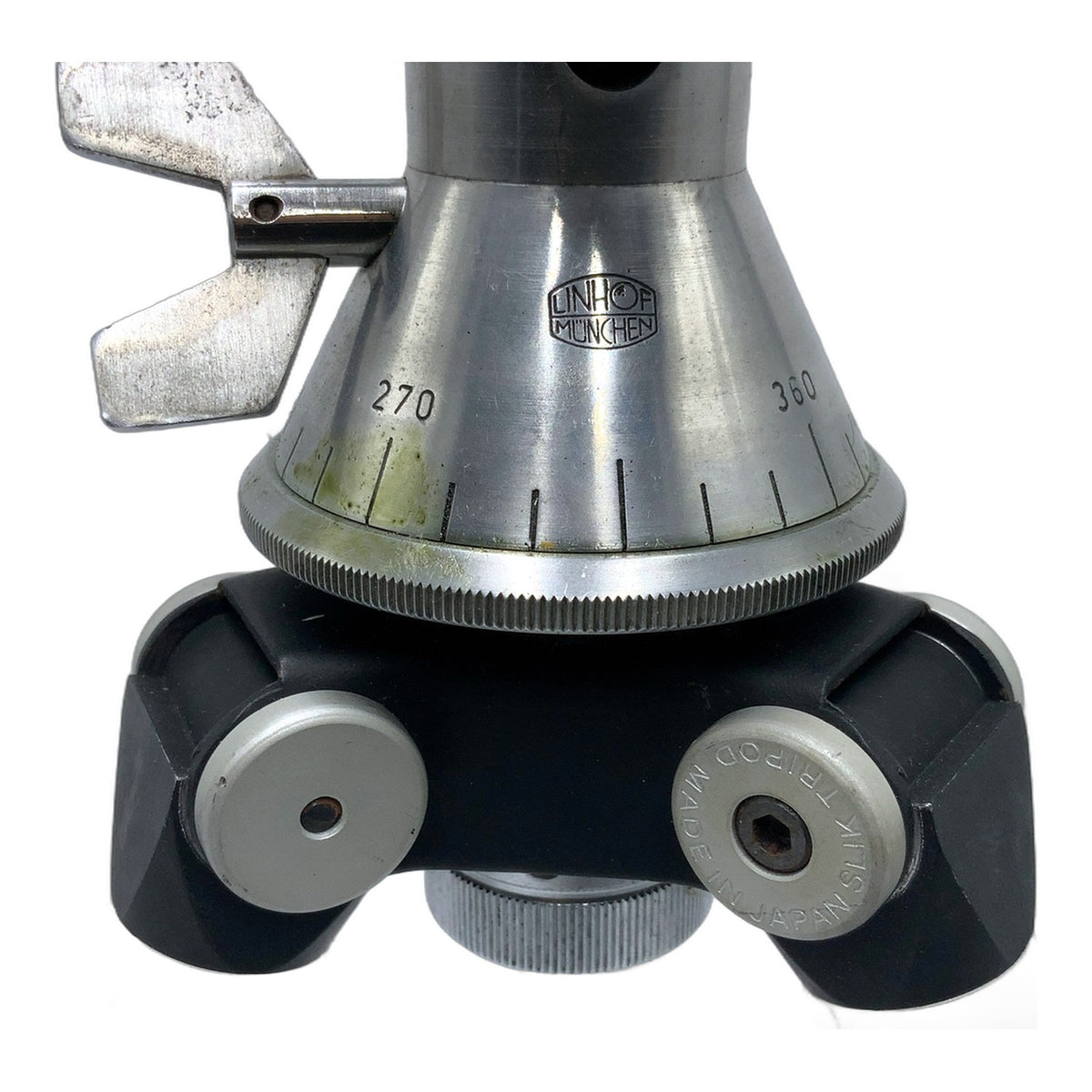Linhof Universalstativ mit breiten Füßen Stativ Grau Camera Tripod Kamerastativ