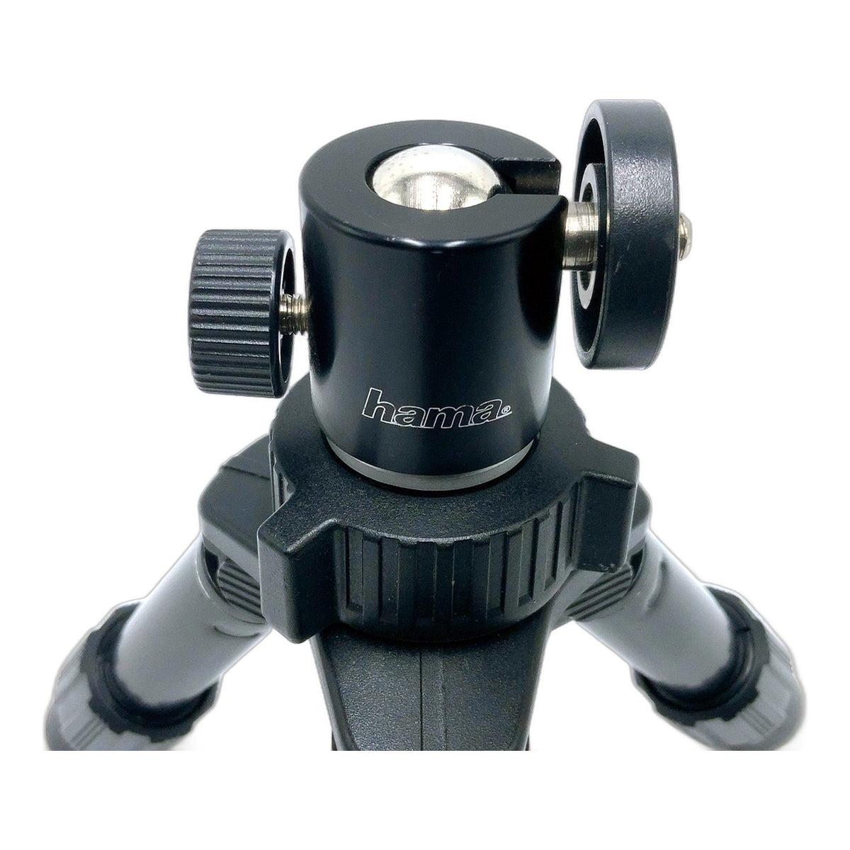 Slik Mini-Pro DQ mit Hama Kugelkopf Stativ Schwarz Camera Tripod Kamerastativ