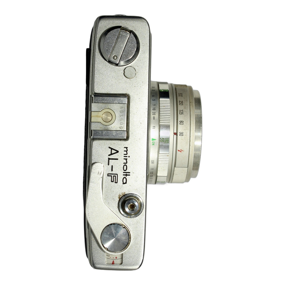 Minolta AL-F Sucherkamera mit Rokkor 38mm 1:2.7 Film Camera Viewfinder Camera
