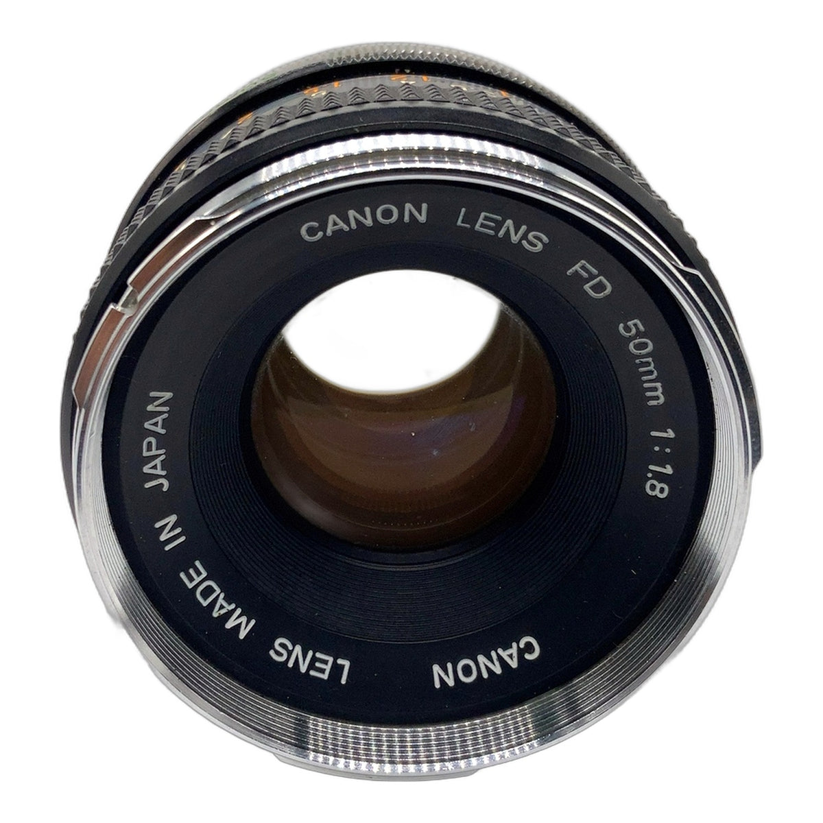 Canon Lens FD 50mm 1:1.8 Objektiv manuell Festbrennweite (Canon FD) Pilz!