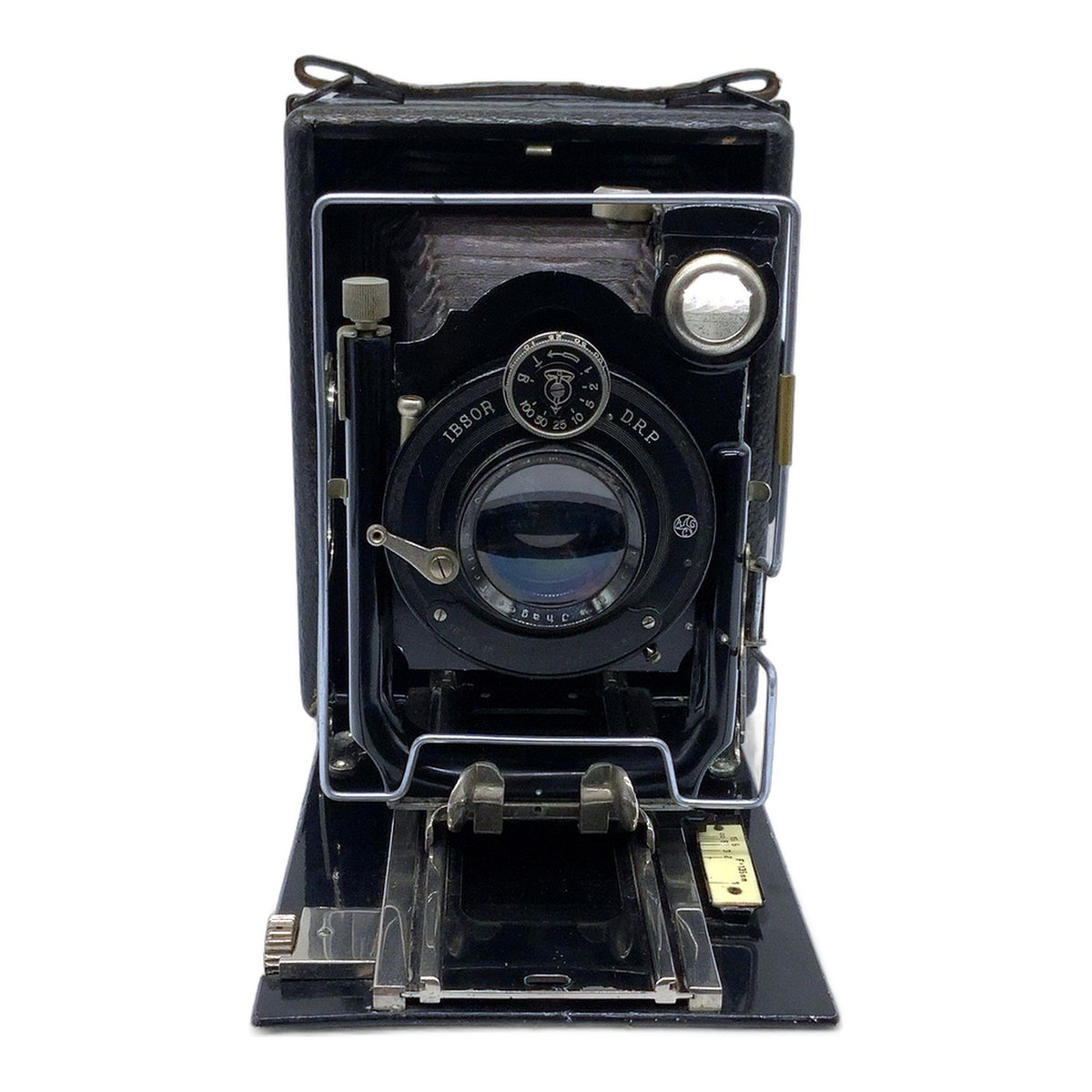 Ihagee Plattenkamera mit Ihagee Triplex Anastigmat 13,5cm 1:4.5 Plate Camera