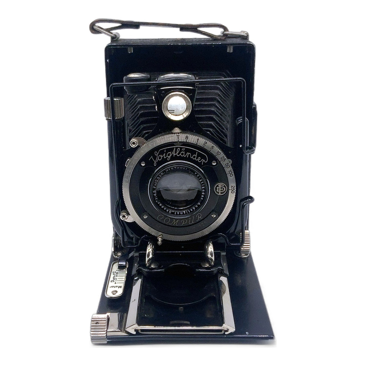 Voigtländer Avus Plattenkamera Anastigmat Skopar 1:4.5 F=10,5cm in OVP+ZUbehör