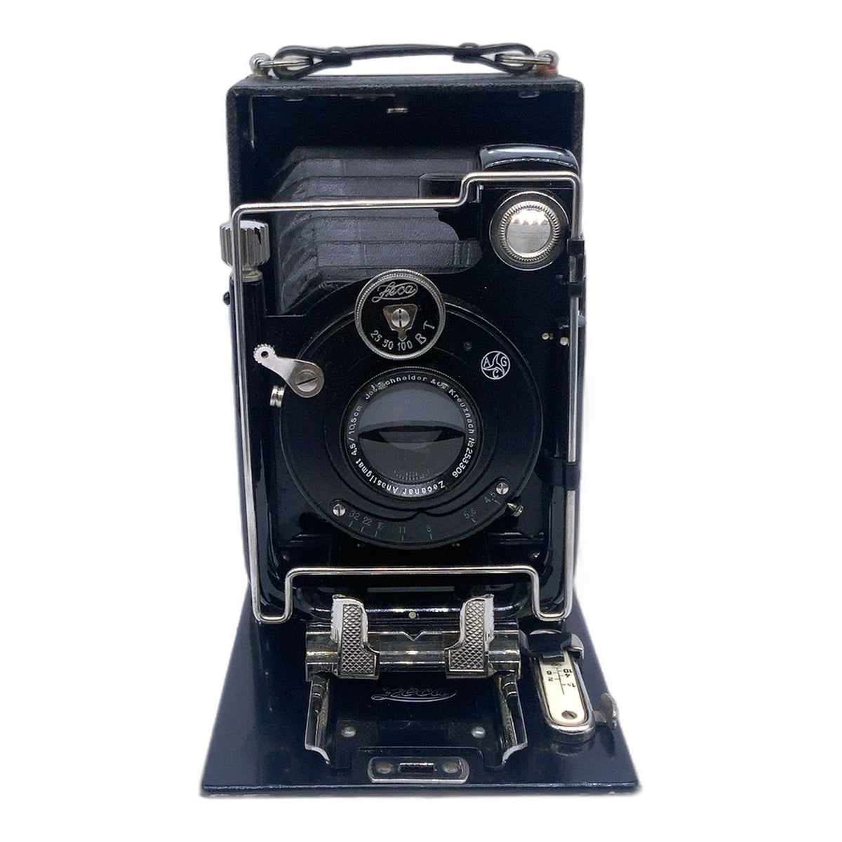 Feca Plattenkamera mit Zecanar Anastigmat 10,5cm 1:4.5 Plate Camera