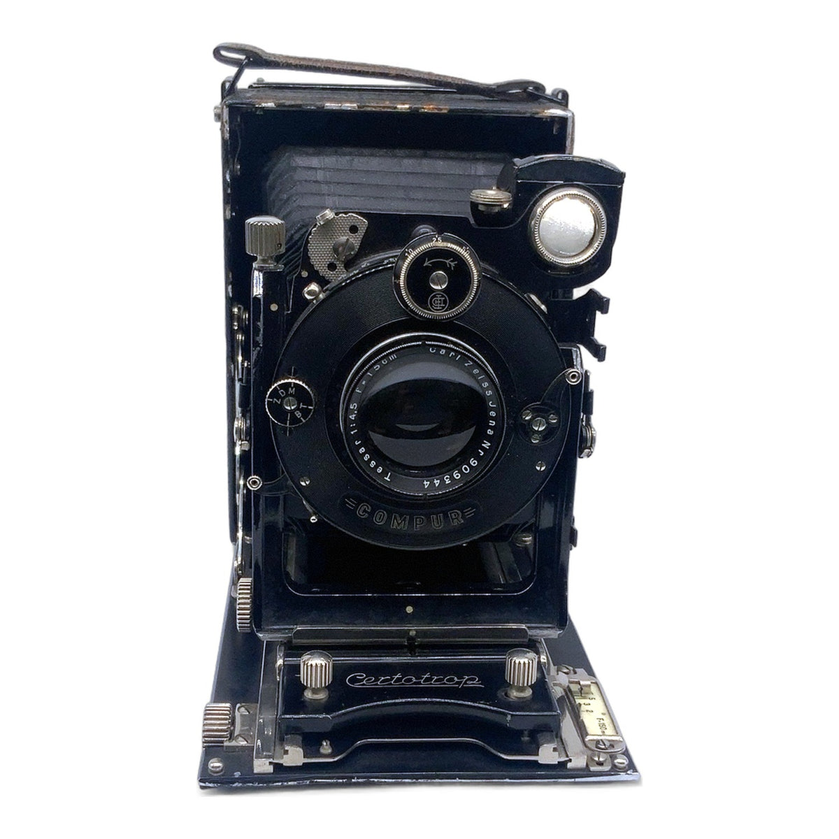 Certo Certotrop Plattenkamera mit Carl Zeiss Tessar 15cm 1:4.5 Compur