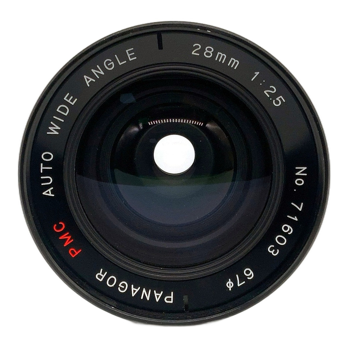 Panagor PMC Auto Wide Angle 28mm 1:2.5 Objektiv Festbrennweite (M42) Text lesen!