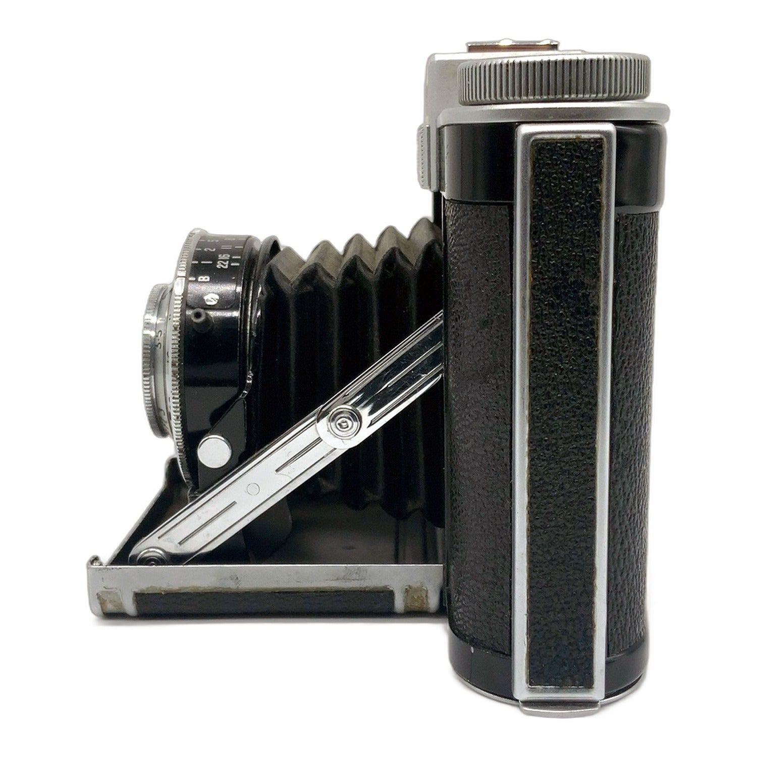 Agilux Agifold Klappkamera mit Anastigmat 75mm f/4.5 Folding Camera Analogkamera