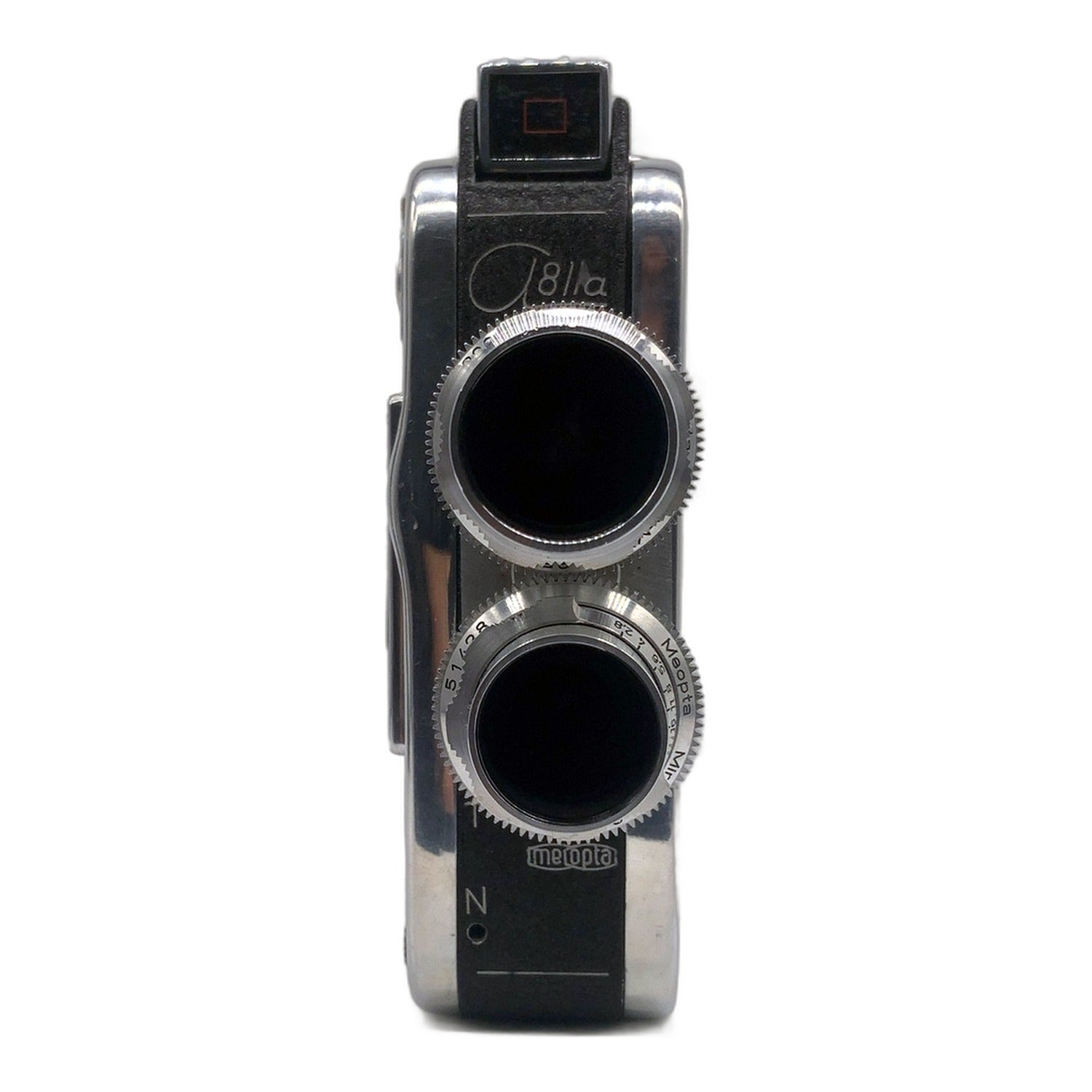 Meopta A8IIA Filmkamera mit Mirar 35mm 1:3.5/12.5mm 1:2.8 Movie Camera