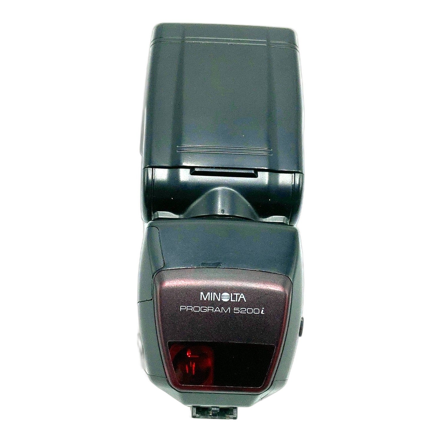 Minolta Program 5200i Blitzgerät mit Tasche Flash Camera Flash Kamerablitz
