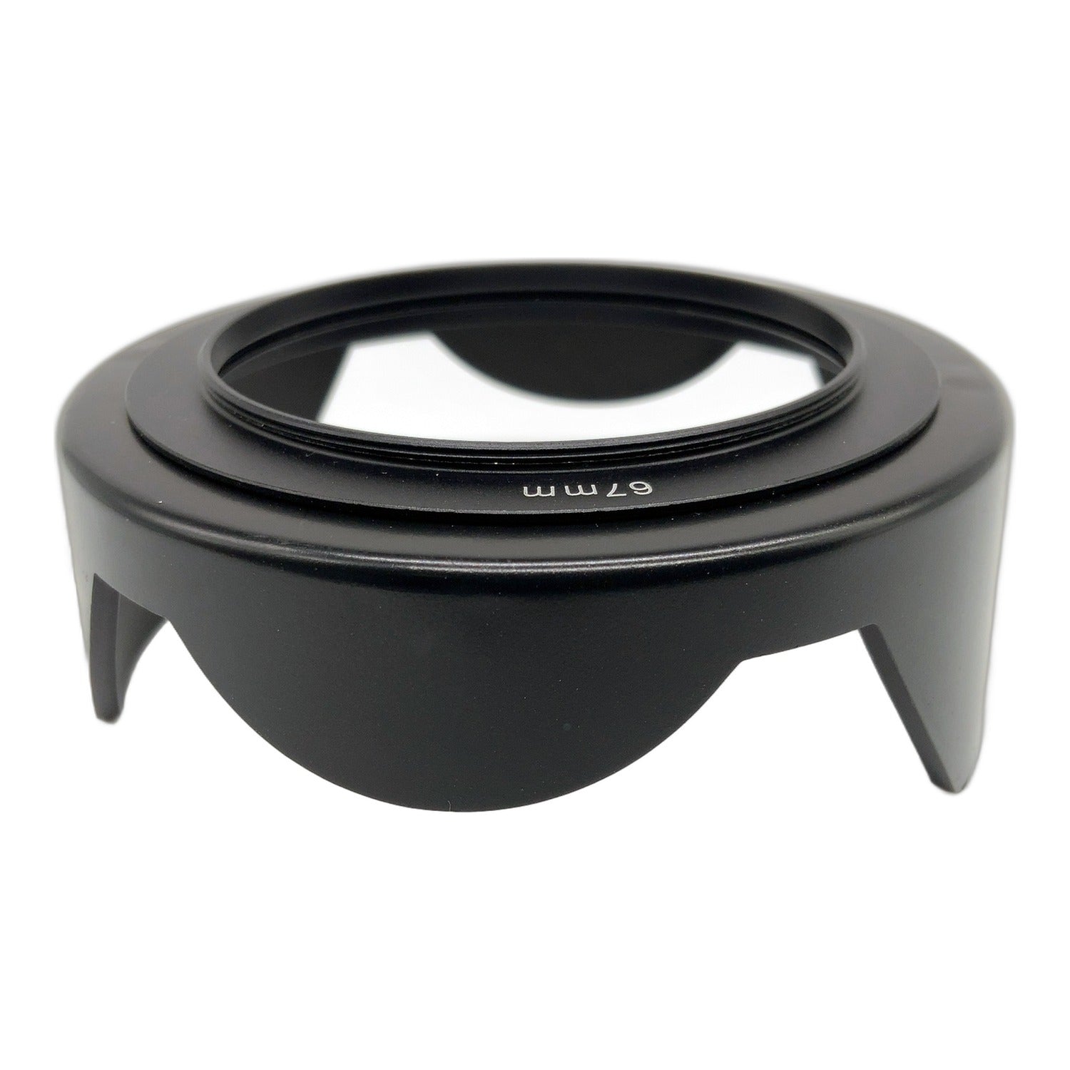 67mm Gegenlichtblende tulpenförmig Lens Hood Streulichtblende