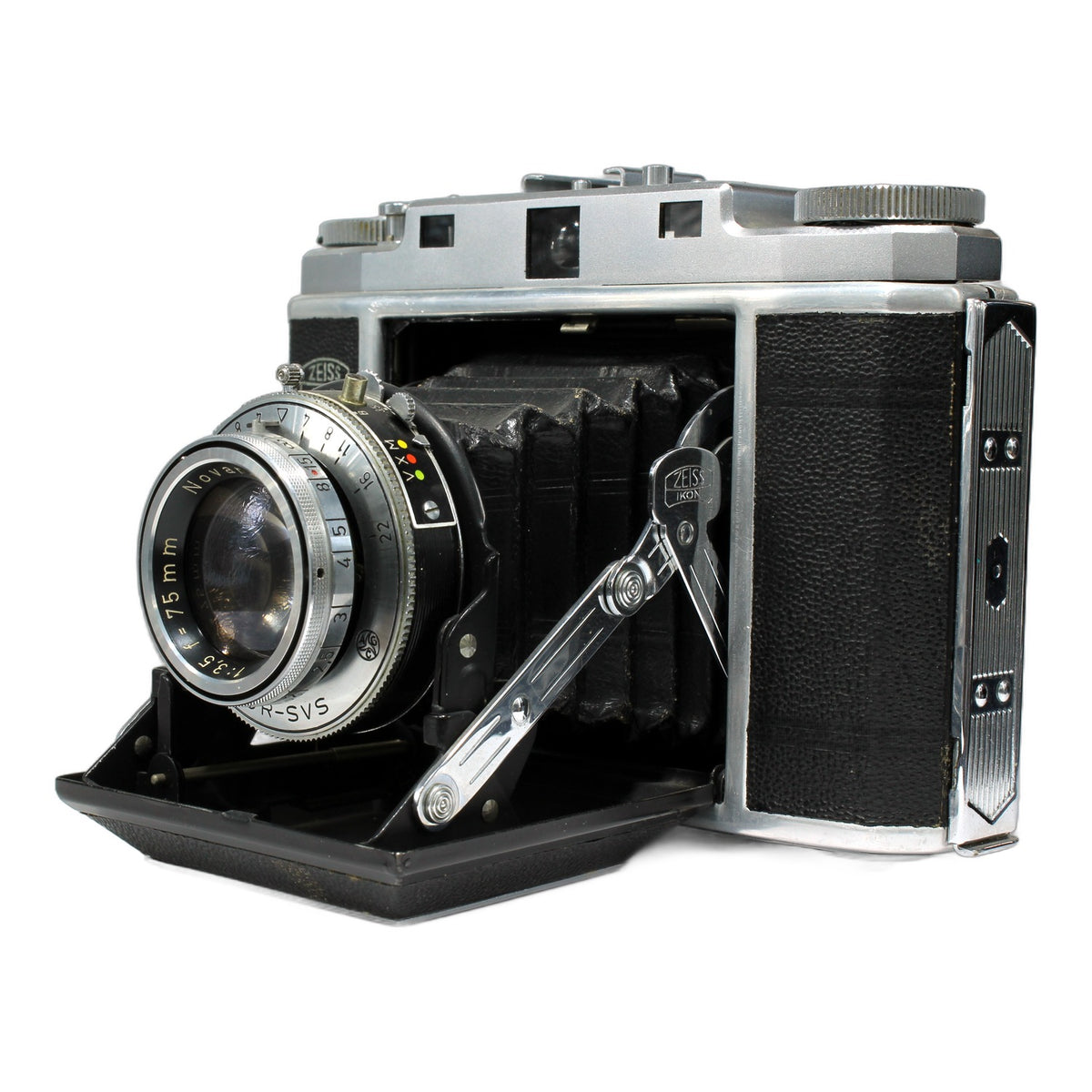 Appareil photo pliant Zeiss Ikon Ikonta M 524/16, objectif Novar Anastigmat 1:3.5 f=75mm, Prontor-SVS
