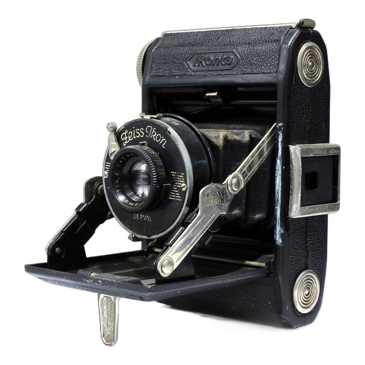 Zeiss Ikon Ikonta 520/18 folding camera with Novar Anastigmat 1:4.5 F=5cm Derval