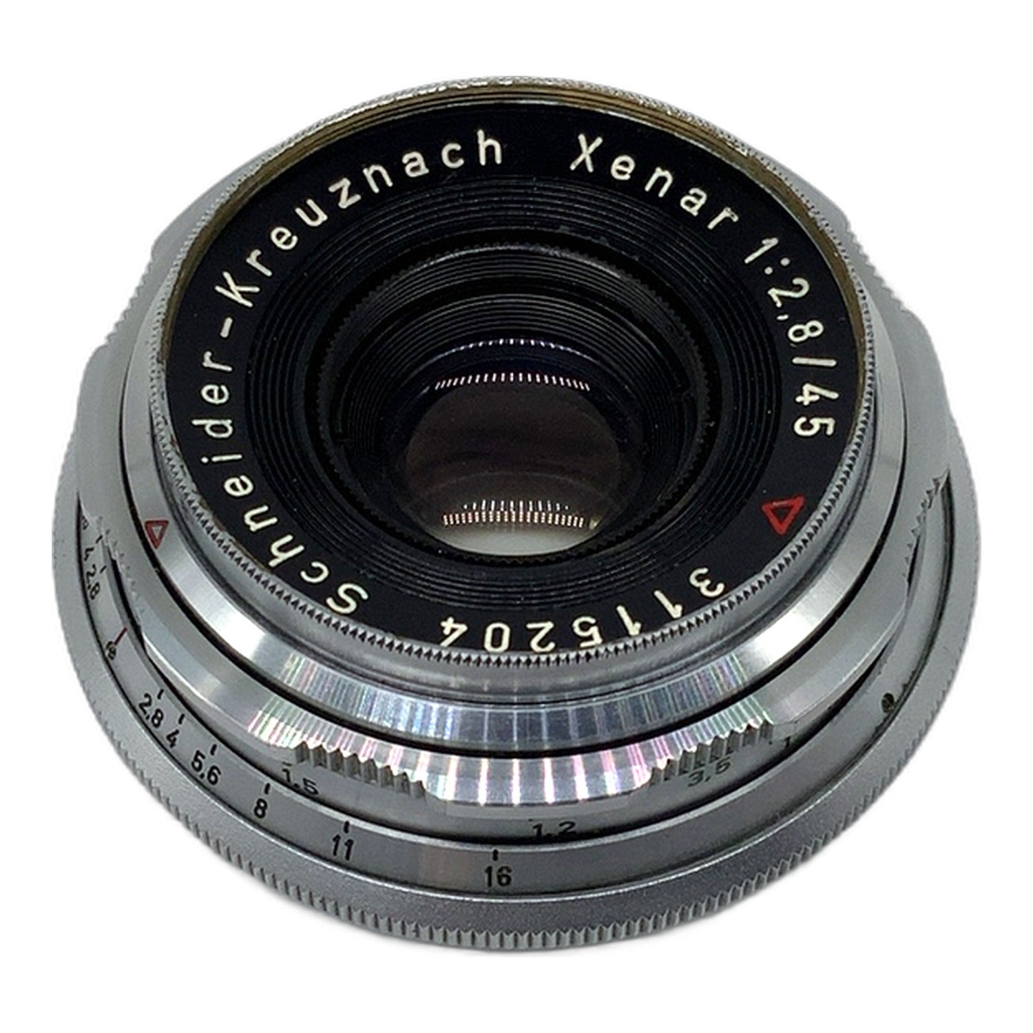 Schneider-Kreuznach Xenar 45mm 1:2.8 Objektiv manuell Festbrennweite (für Diax)