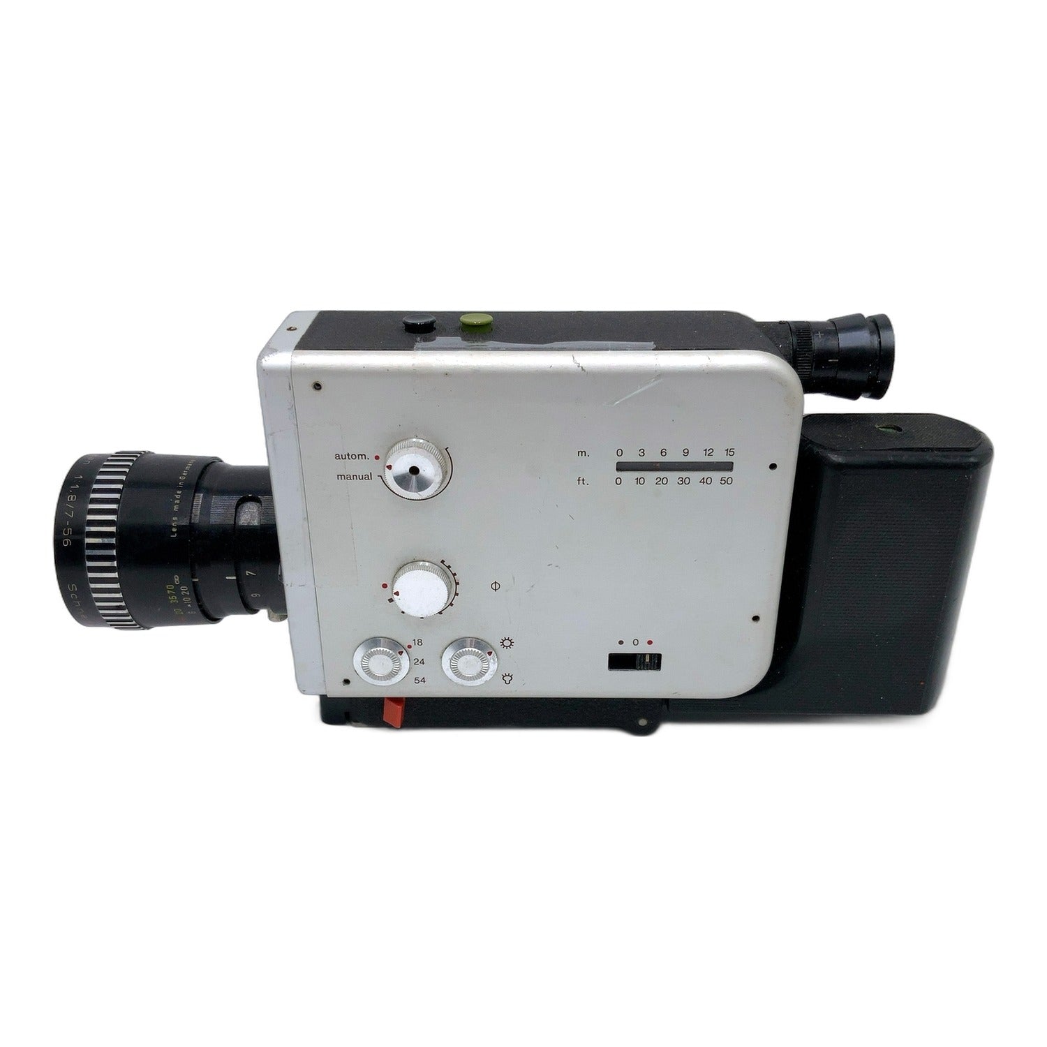 Braun Nizo Special Filmkamera mit Schneider-Kreuznach 7-56mm 1:1.8 Movie Camera