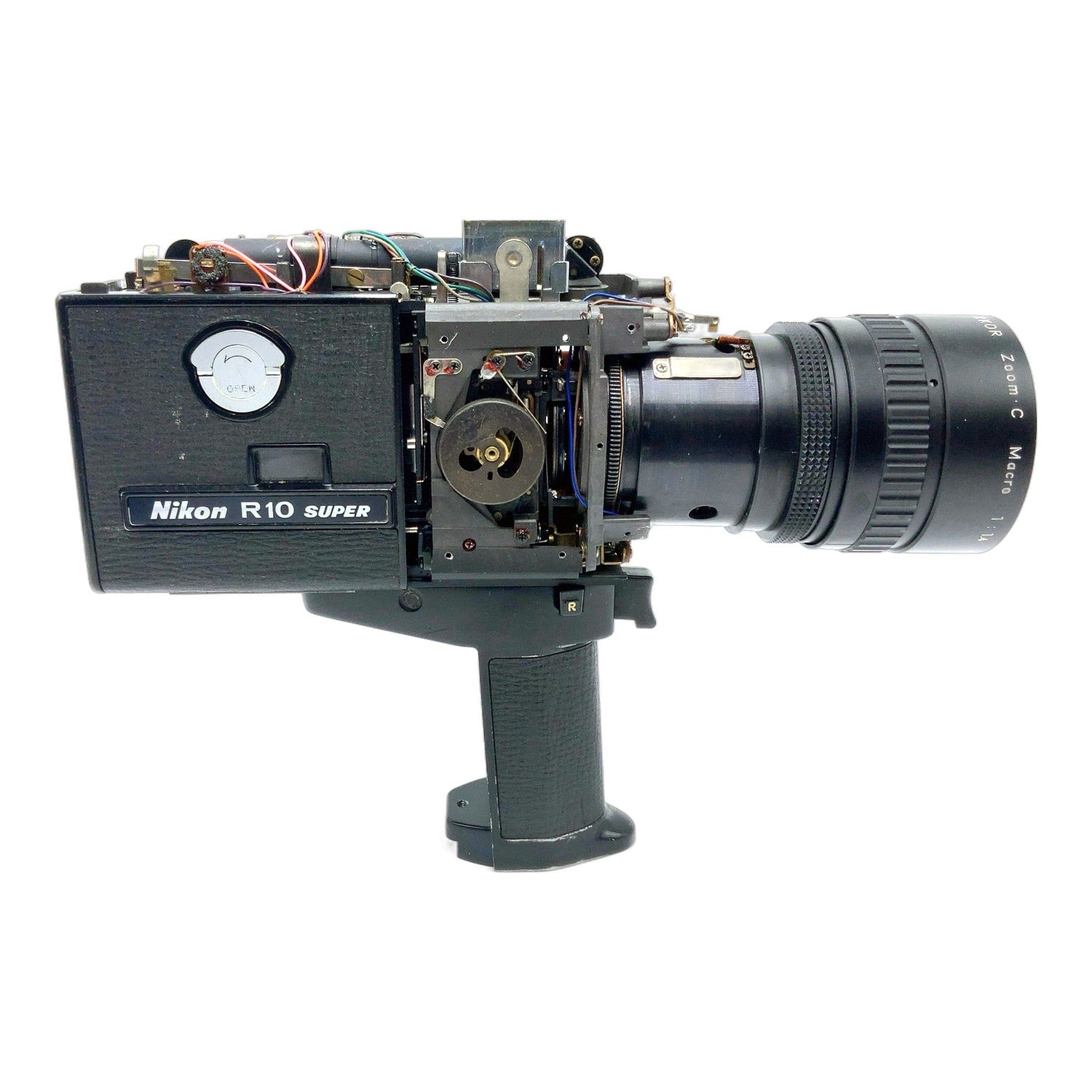 Nikon R10 Super Filmkamera mit Cine-Nikkor Zoom-C Macro 7-70mm 1:1.4