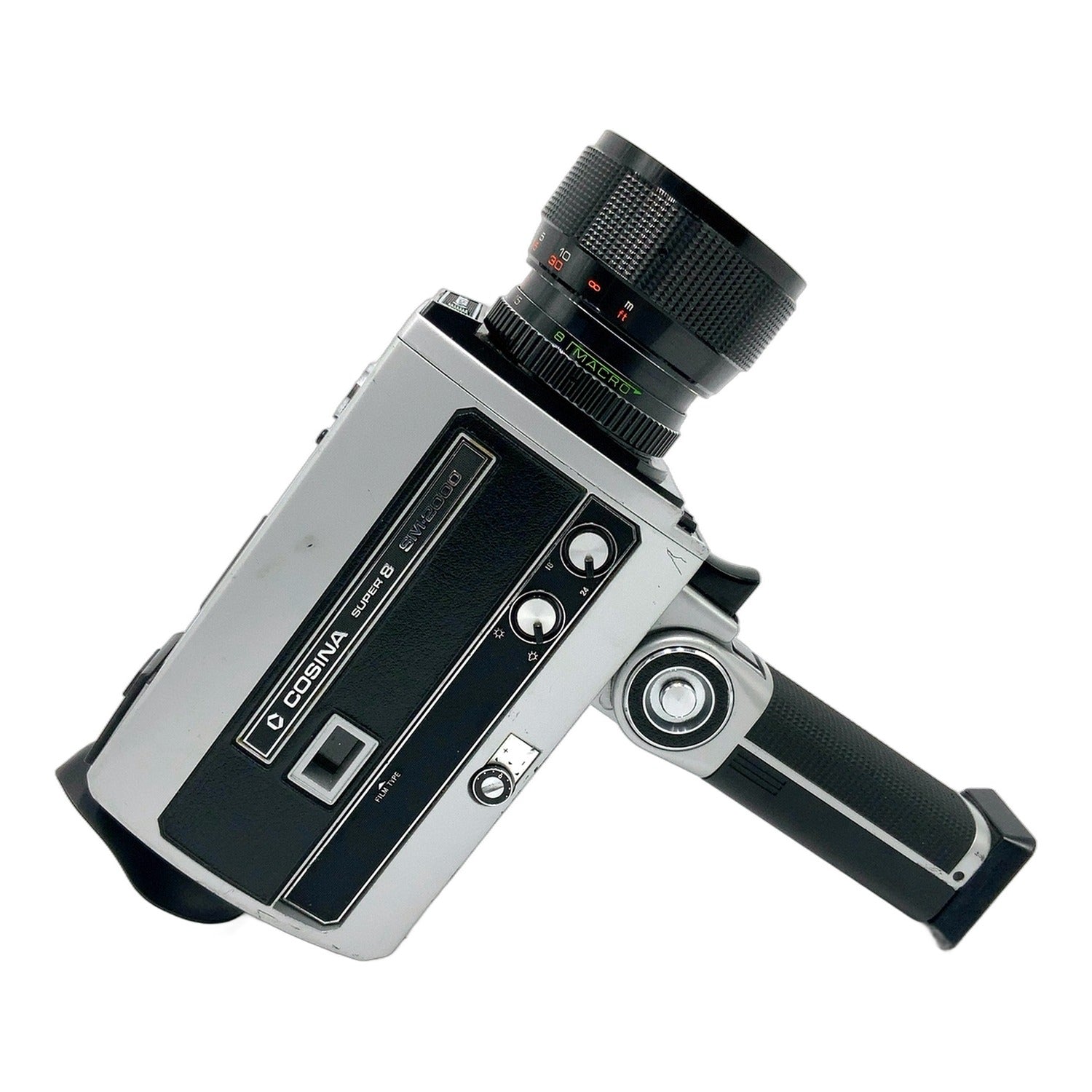 Cosina SM-2000 Filmkamera mit Cosinon Reflex Macro Lens 8-64mm 1:1.7