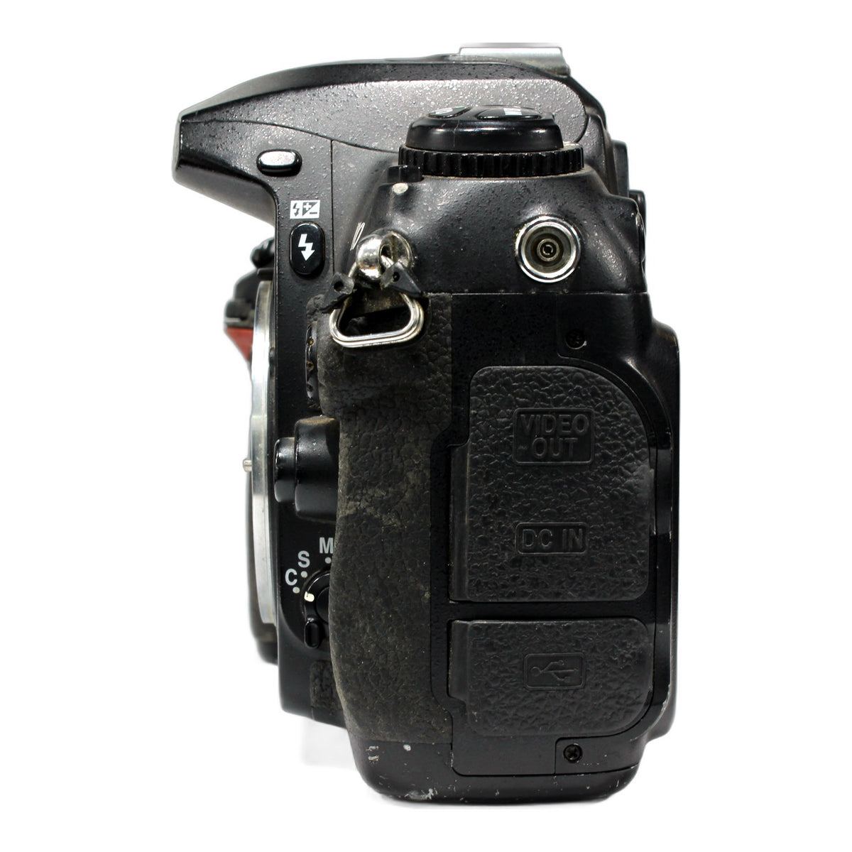 Nikon D200 digitale Spiegelreflexkamera, Gehäuse (Nikon AF) – defekt