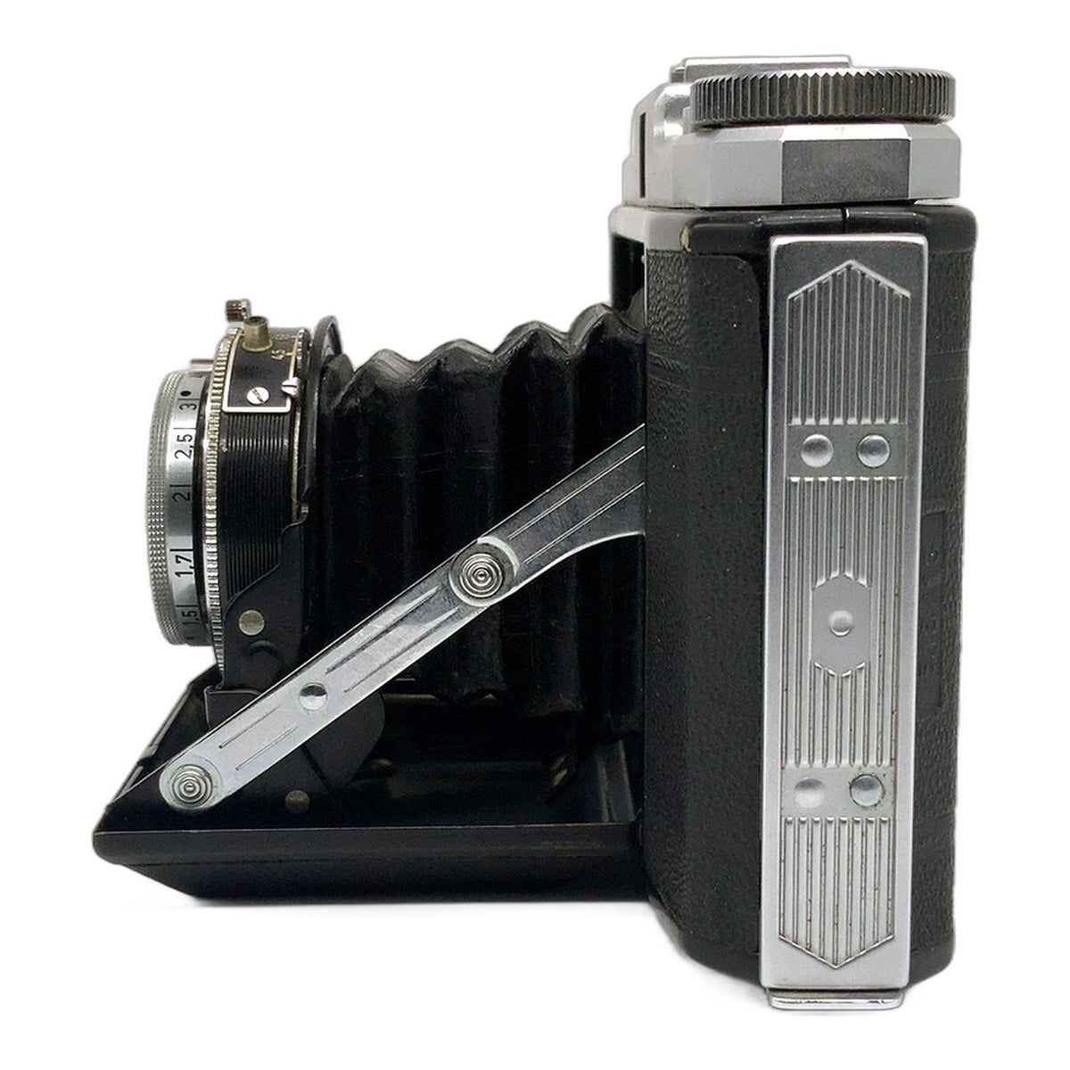 Zeiss Ikon Nettar 518/16 folding camera with Novar Anastigmat 1:4.5 75mm Velio