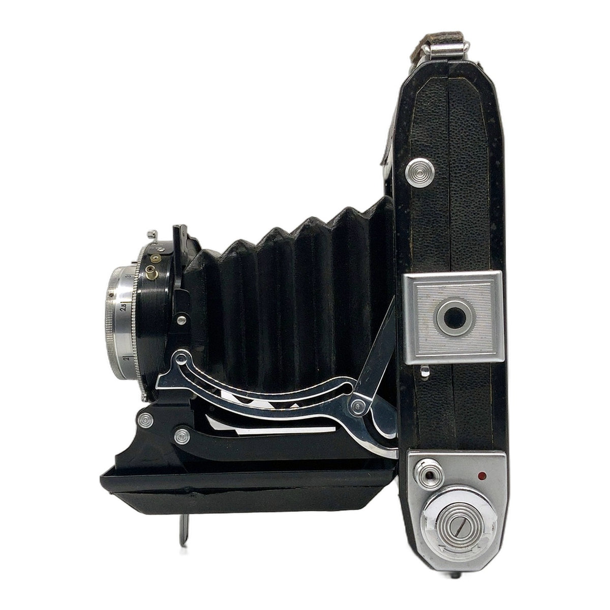 Zeiss Ikon Ercona Klappkamera mit Novonar Anastigmat 110mm 1:4.5 red V Prontor-S