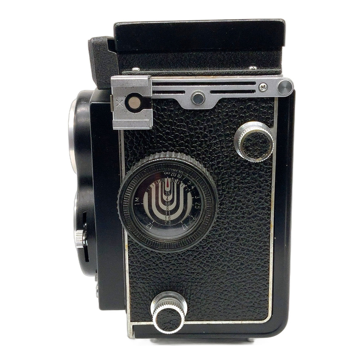 Seagull 4A TLR mit Haiou SA-85 75mm 1:3.5 Twin Lens Reflex zweiäugige Kamera