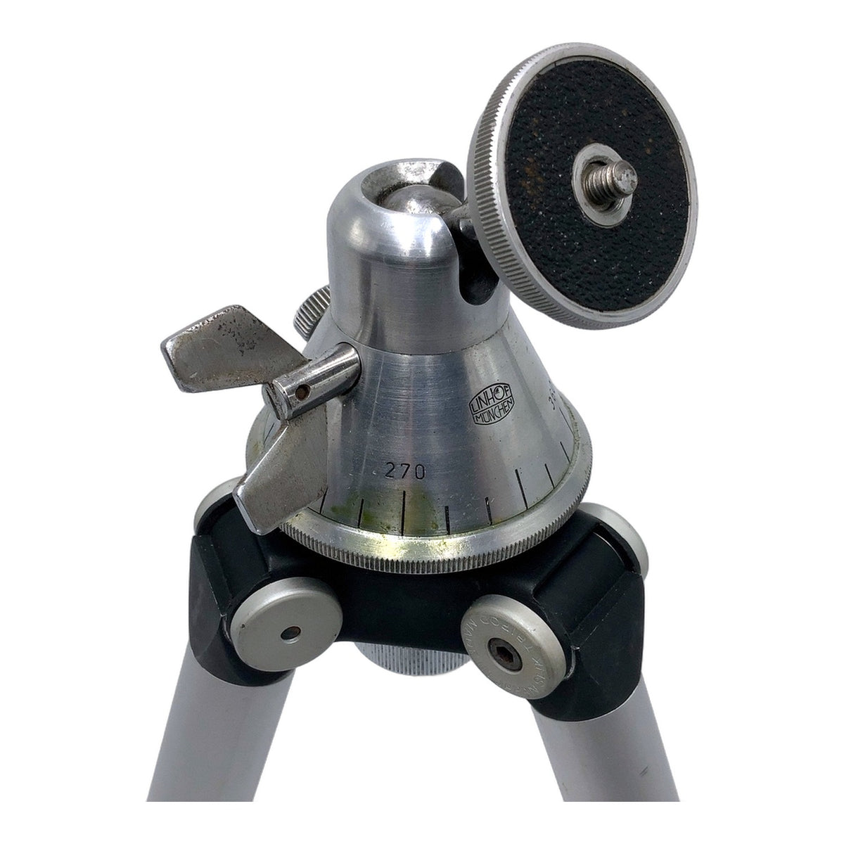 Linhof Universalstativ mit breiten Füßen Stativ Grau Camera Tripod Kamerastativ
