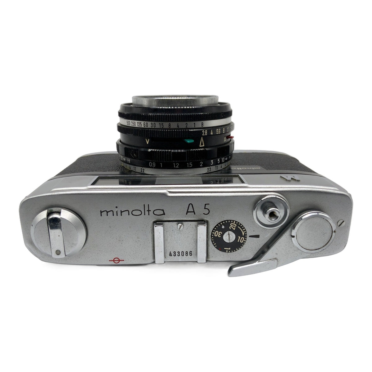 Minolta A5 M Messsucherkamera mit Rokkor 45mm 1:2.8 Rangefinder Camera