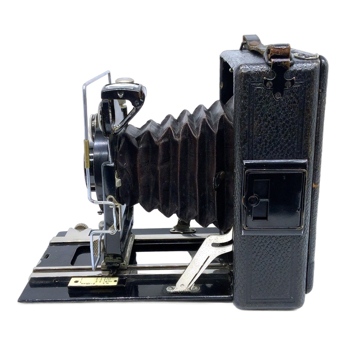 Ihagee Plattenkamera mit Ihagee Triplex Anastigmat 13,5cm 1:4.5 Plate Camera