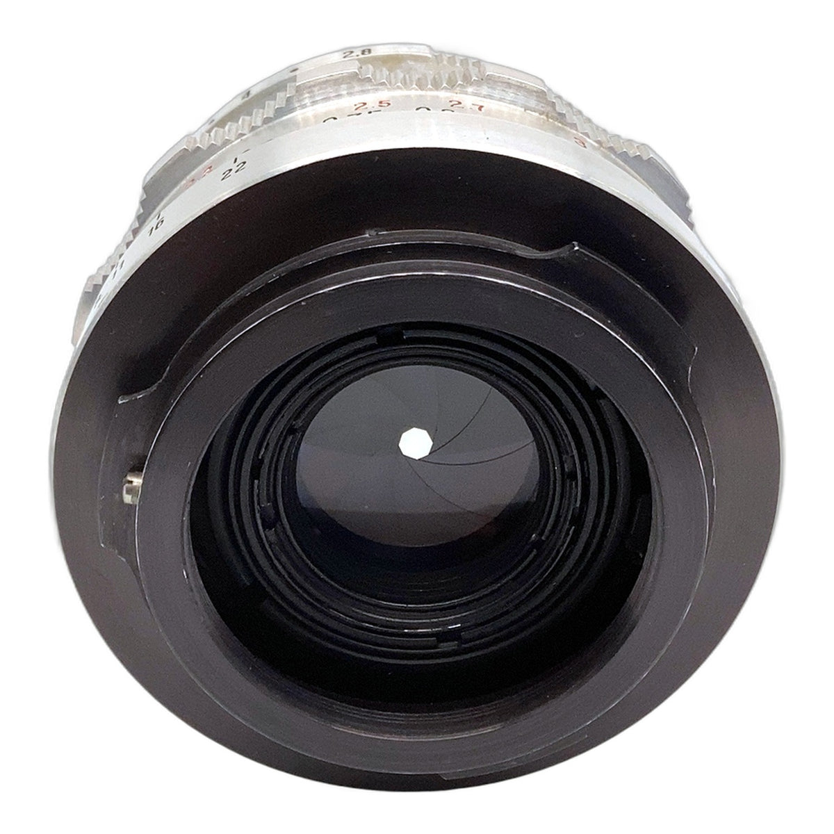 Carl Zeiss Jena Q1 compact Tessar 8 Blades 50mm 1:2.8 Objektiv (Altix)