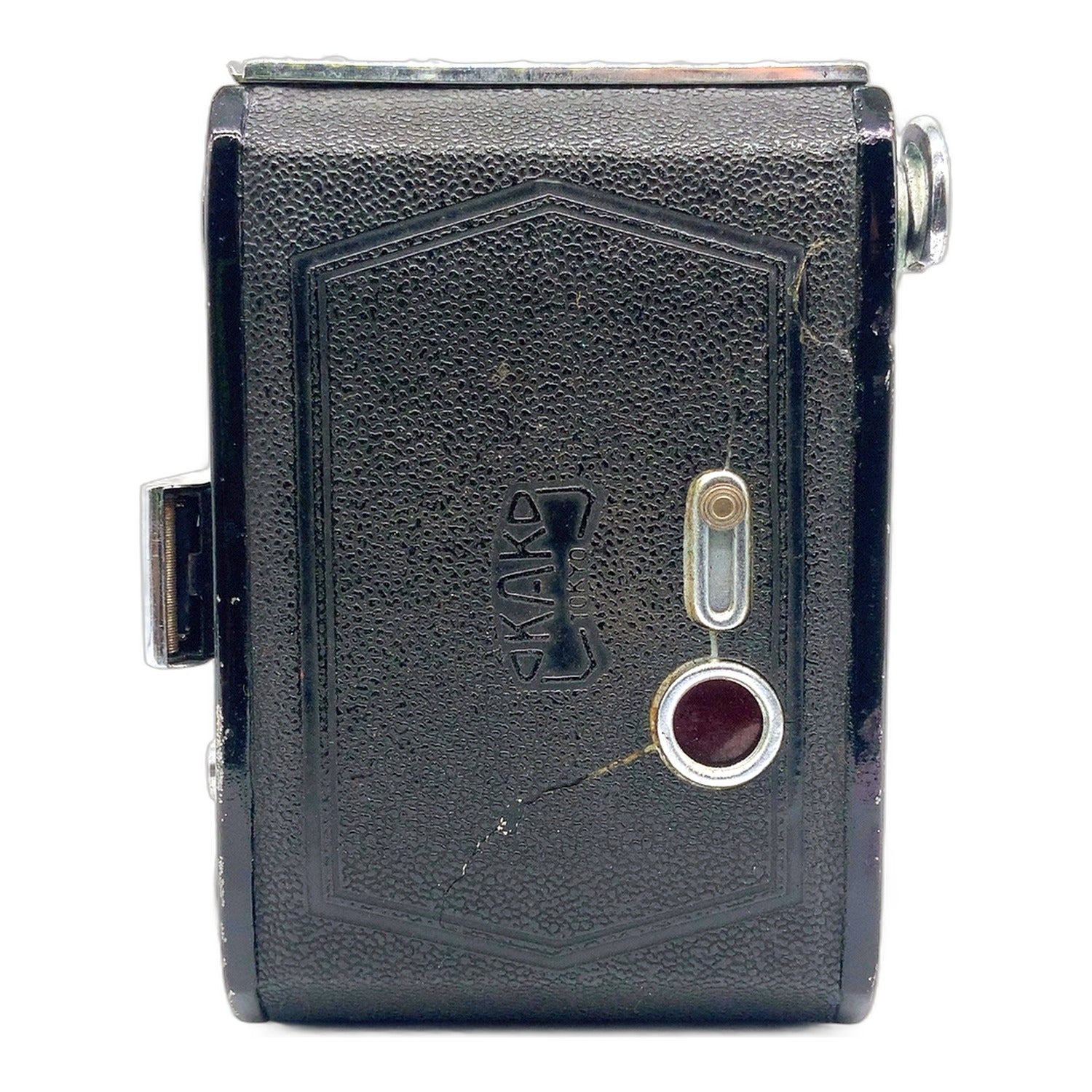 Okako Waltax Klappkamera mit Kolex Anastigmat 7cm 1:3.5 Dabit-Super Analogkamera