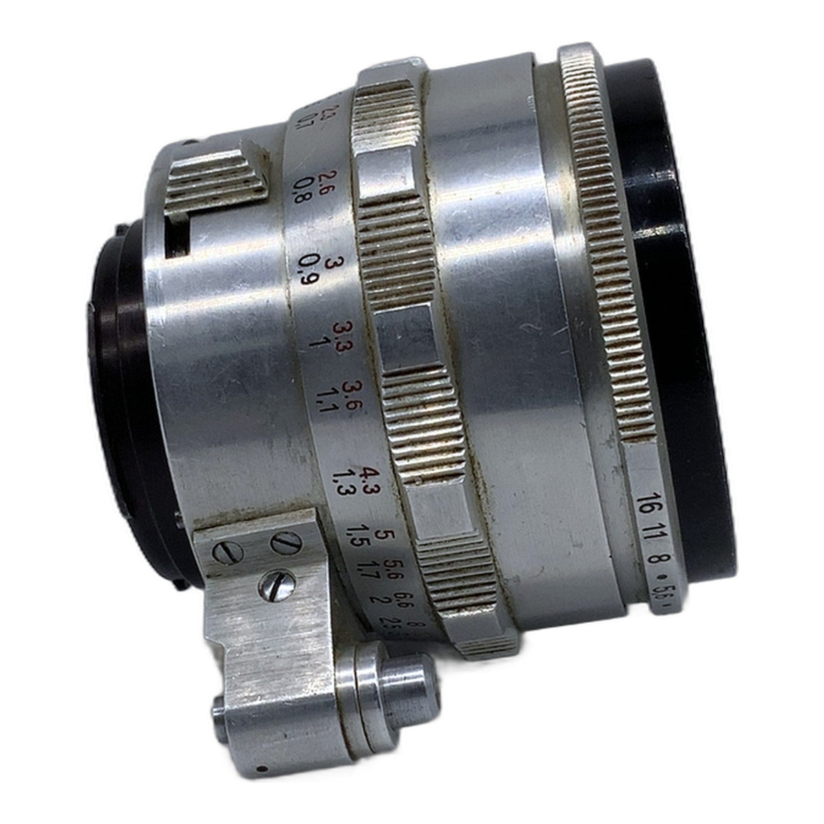 Carl Zeiss Jena Q1 Tessar 50mm 1:2.8 Objektiv Festbrennweite (EXA) Text lesen!