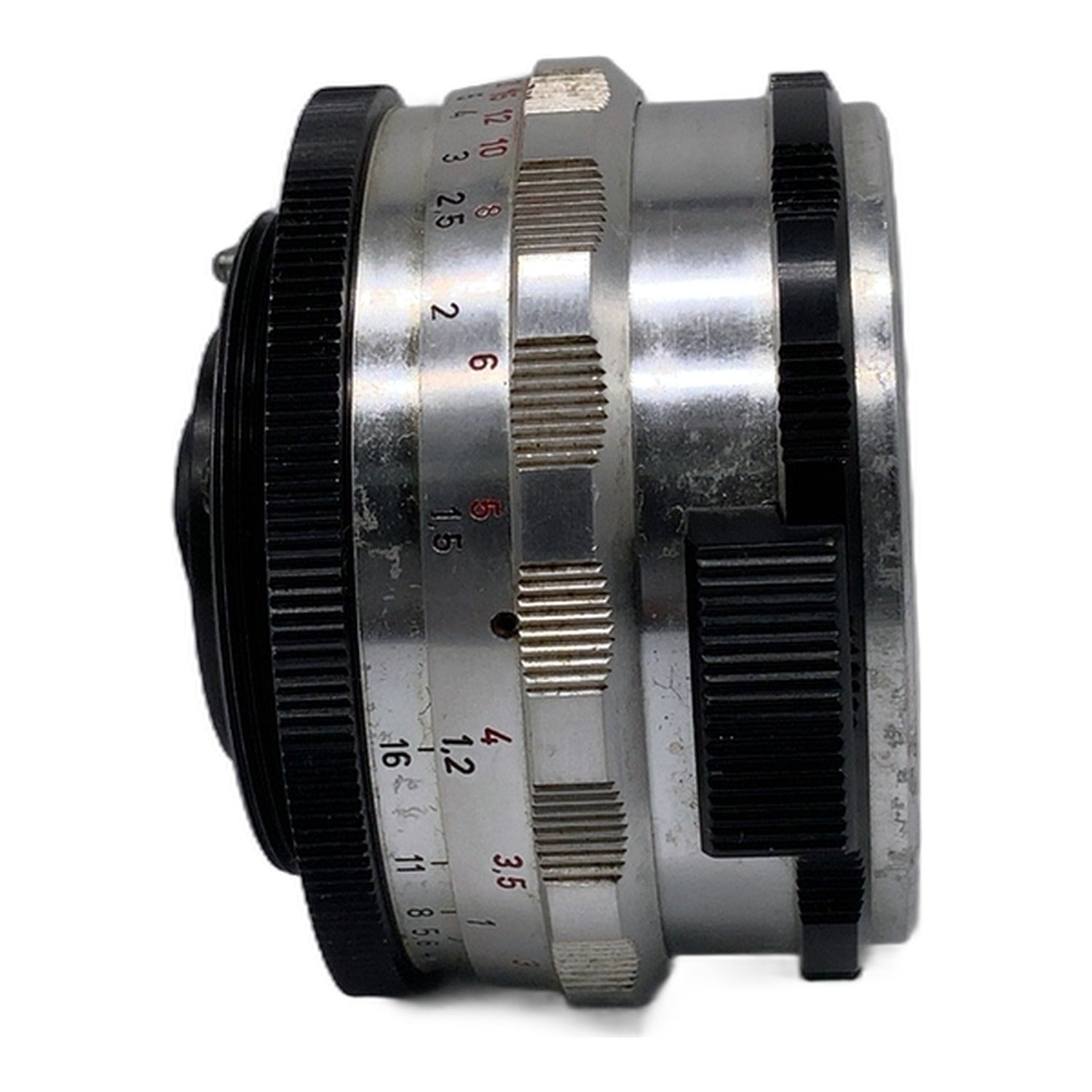 A.Schacht Ulm Edixa-Travegon 35mm 1:3.5 Objektiv Festbrennweite (M42) Pilz!