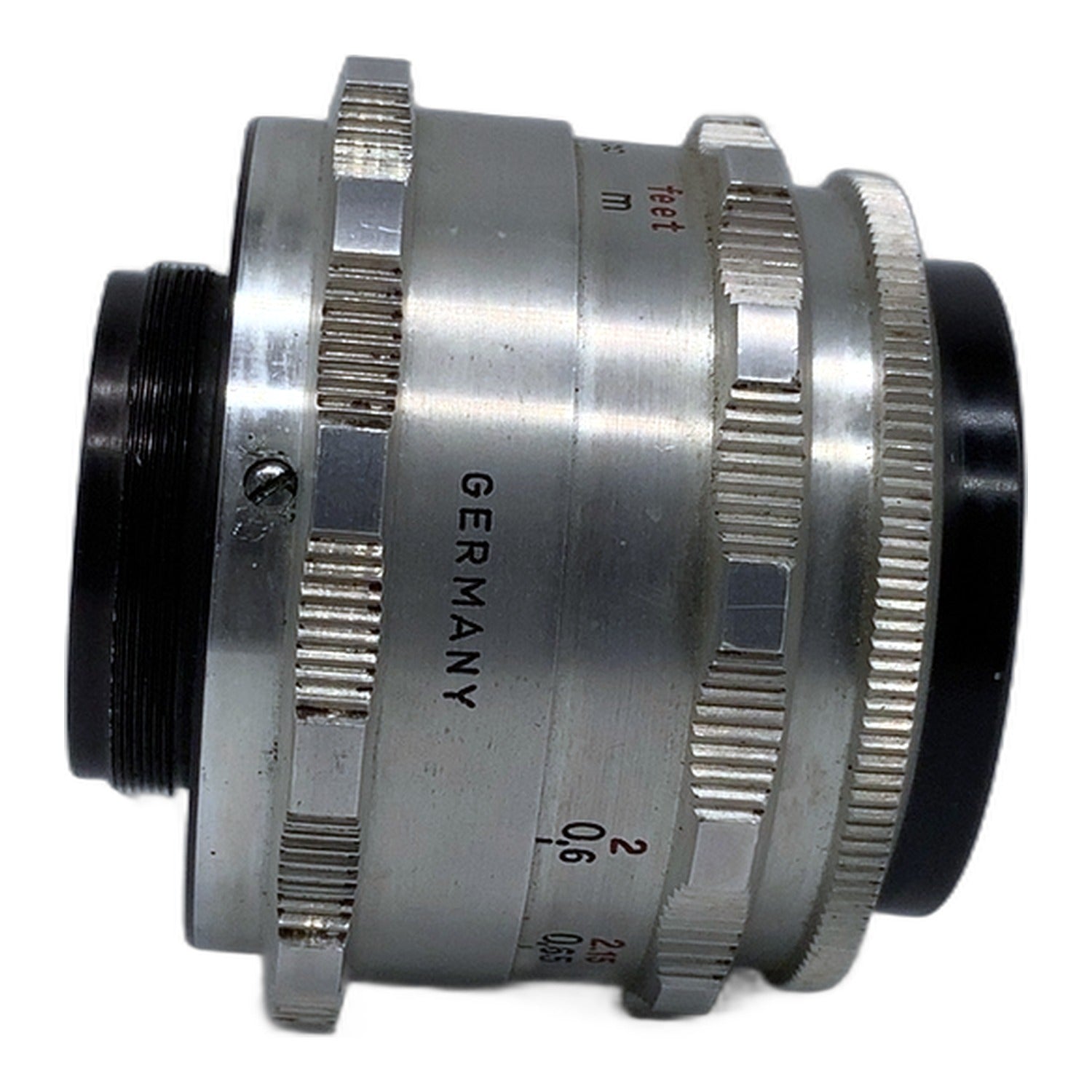 Carl Zeiss Jena Q1 Tessar 50mm 1:2.8 Objektiv Festbrennweite (30mm Gewinde)