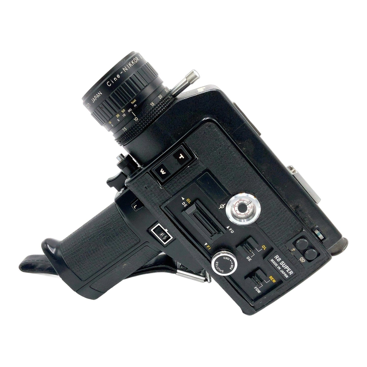 Nikon R8 Super Filmkamera mit Cine-Nikkor Zoom-C Macro 7,5-60mm 1:1.8 Super 8