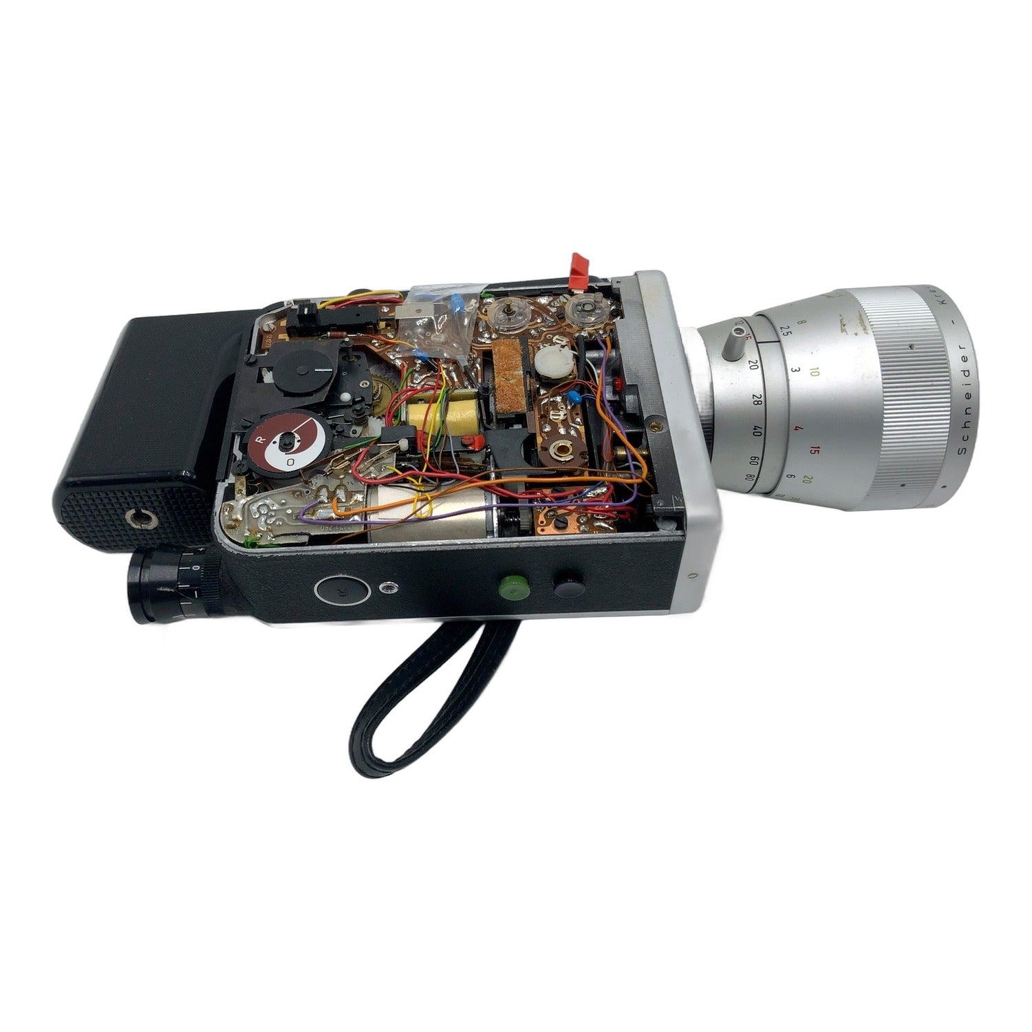 Braun Nizo 801 macro Filmkamera mit Macro Variogon 1.8/7-80 Movie Camera
