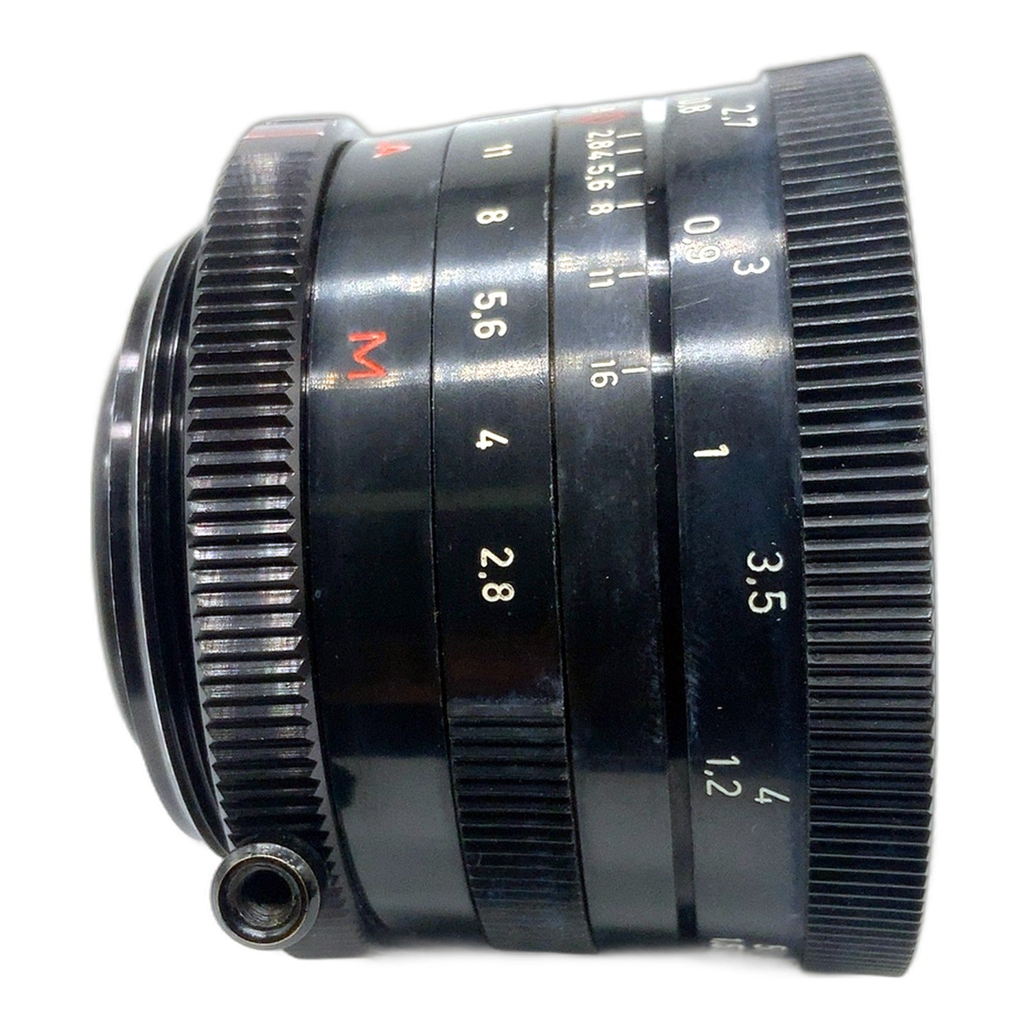Isco-Göttingen Edixa Iscotar 50mm 1:2.8 Objektiv manuell Festbrennweite (M42)