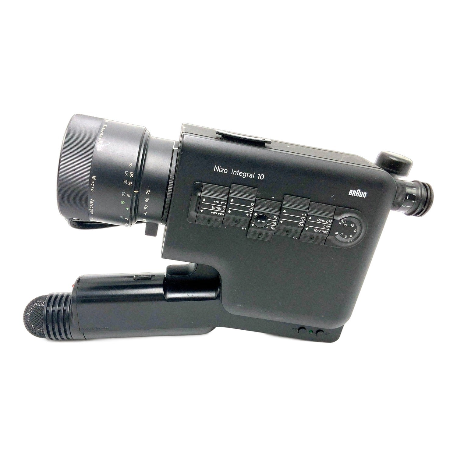 Braun Nizo integral 10 Filmkamera mit Macro-Variogon 1.4/7-70mm Movie Camera