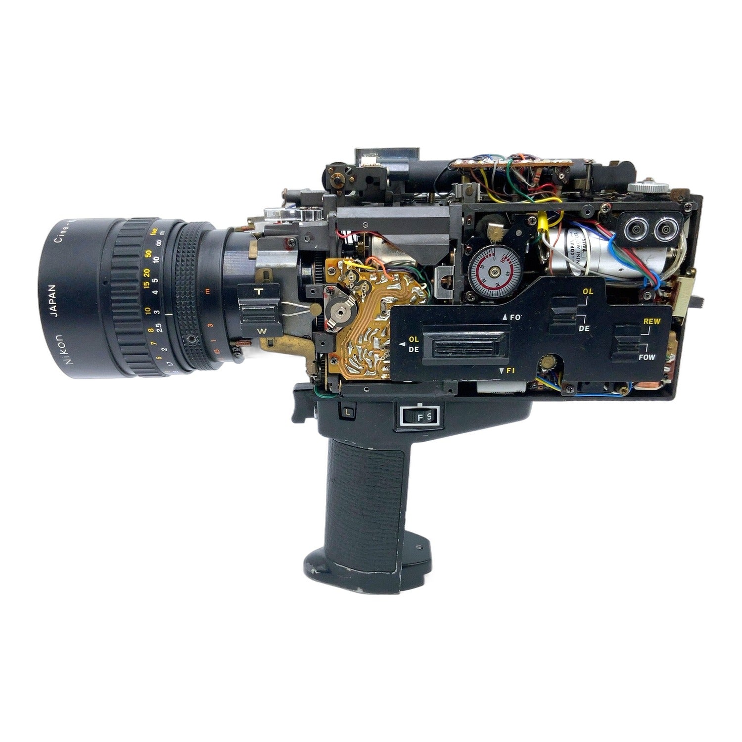 Nikon R10 Super Filmkamera mit Cine-Nikkor Zoom-C Macro 7-70mm 1:1.4