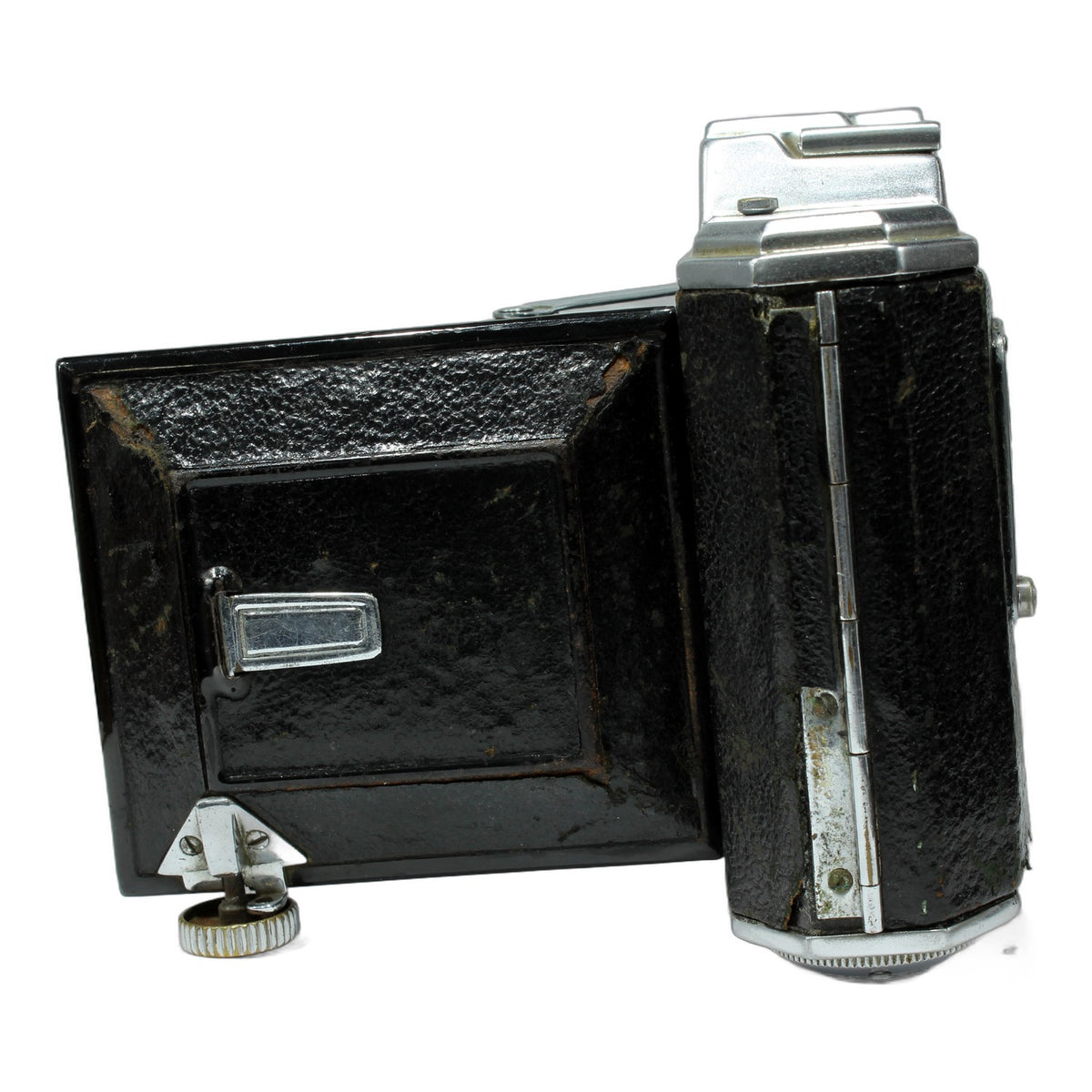 Minolta Auto Semi Klappkamera mit Promar Anastigmat Nippon 75mm 1:3.5 Messsucher