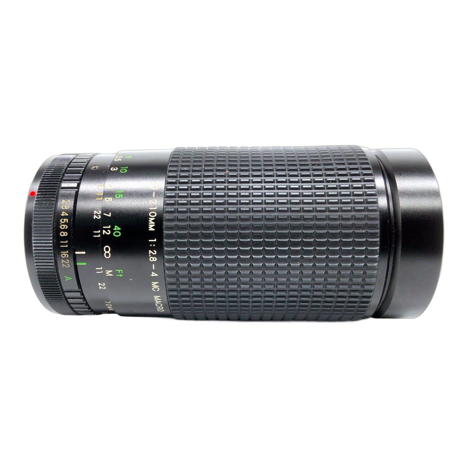 Cosina MC Macro 70-210mm 1:2.8-4mm Objektiv manuell Zoomobjektiv (Canon FD)