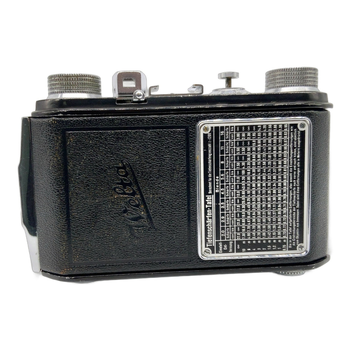 Welta Welti Klappkamera mit Xenar 50mm 1:2.8 Folding Camera Balgenkamera
