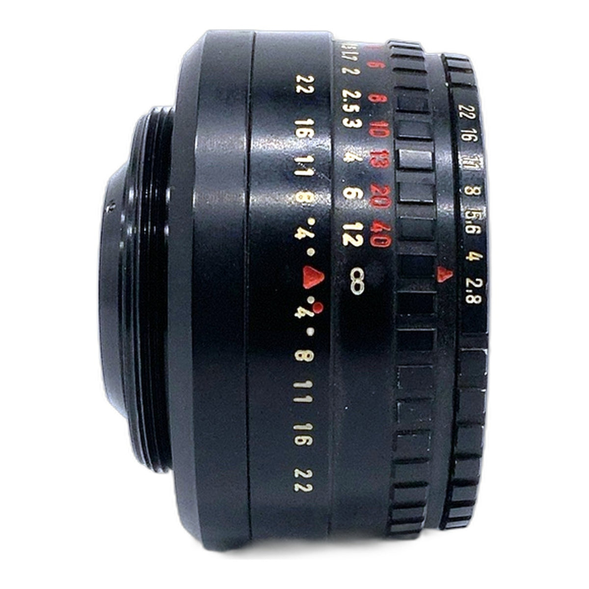 Pentacon Pentaflex Color 50mm 1:2.8 Objektiv manuell Festbrennweite (M42) Nebel!