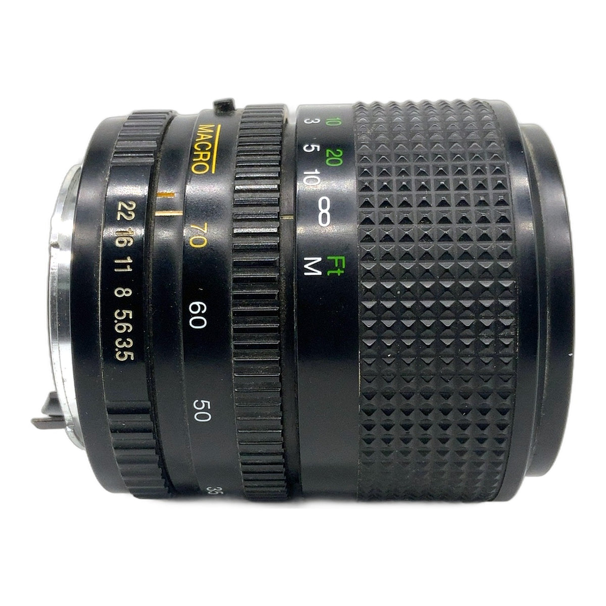 Petri MC Macro 35-70mm 1:3.5-4.5 Objektiv manuell Zoomobjektiv (Pentax K) Nebel!