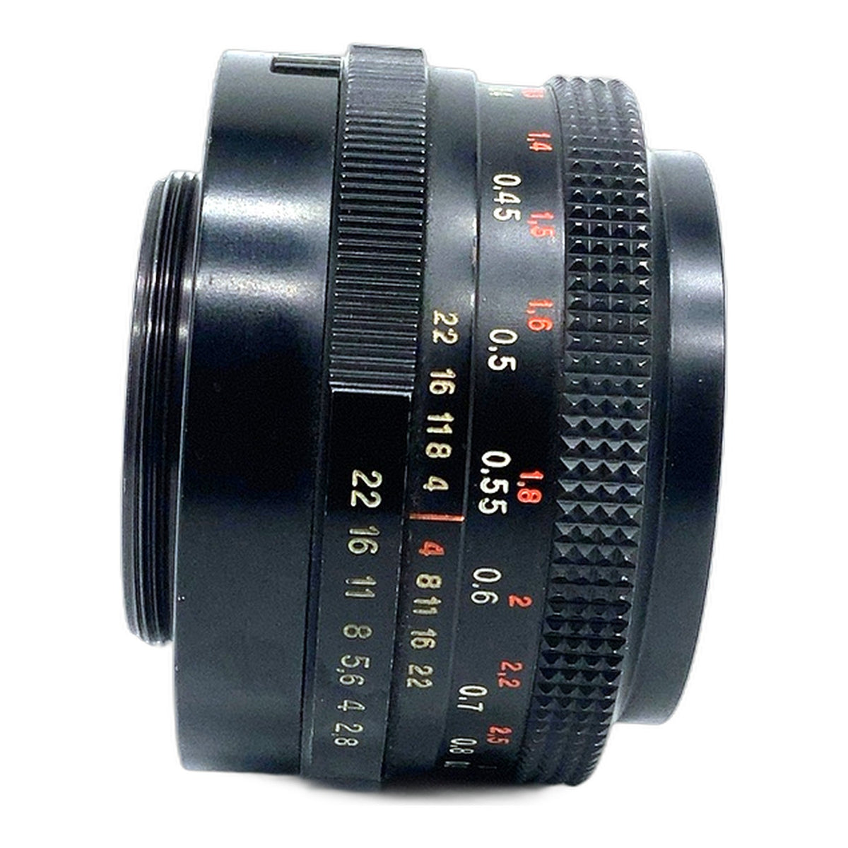 Carl Zeiss "aus Jena" Tessar 50mm 1:2.8 Objektiv Festbrennweite (M42) Pilz!