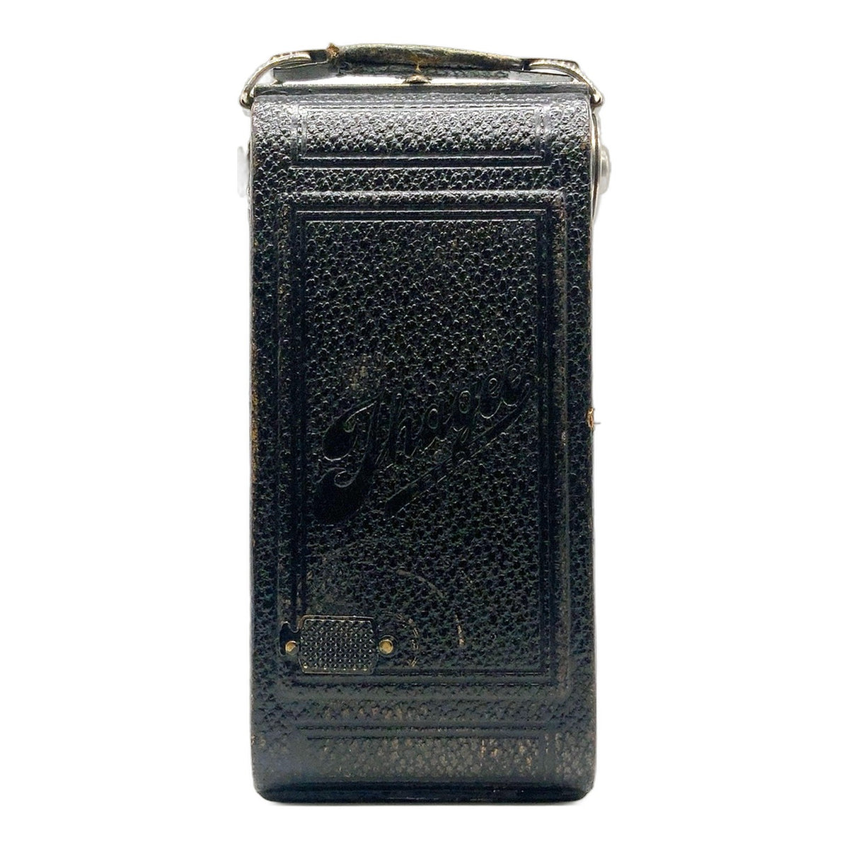 Ihagee Klappkamera mit Ihagee Triplex Anastigmat 10,5cm 1:4.5 Balgenkamera