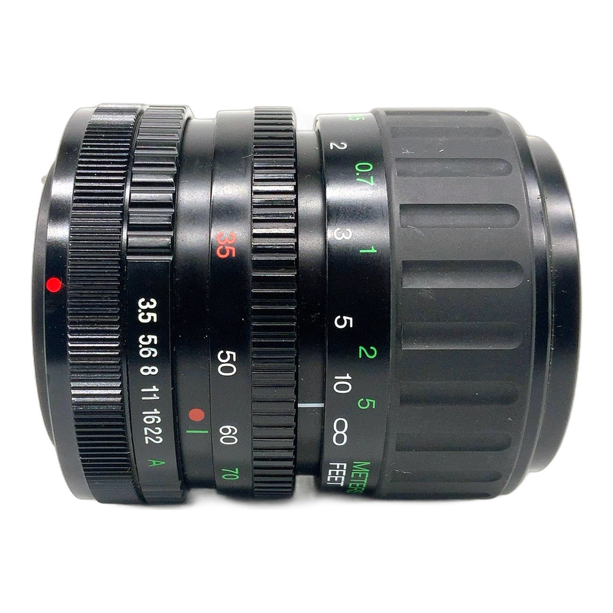 Vivitar MC Macro Focusing Zoom 35-70mm 1:3.5-4.8 Objektiv (Canon FD)