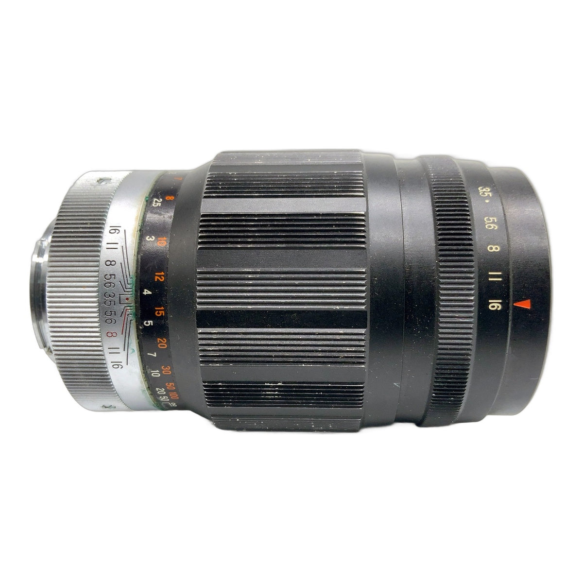 Konishiroku Hexanon 135mm 1:3.5 Objektiv manuell Festbrennweite (Konica F) Pilz!