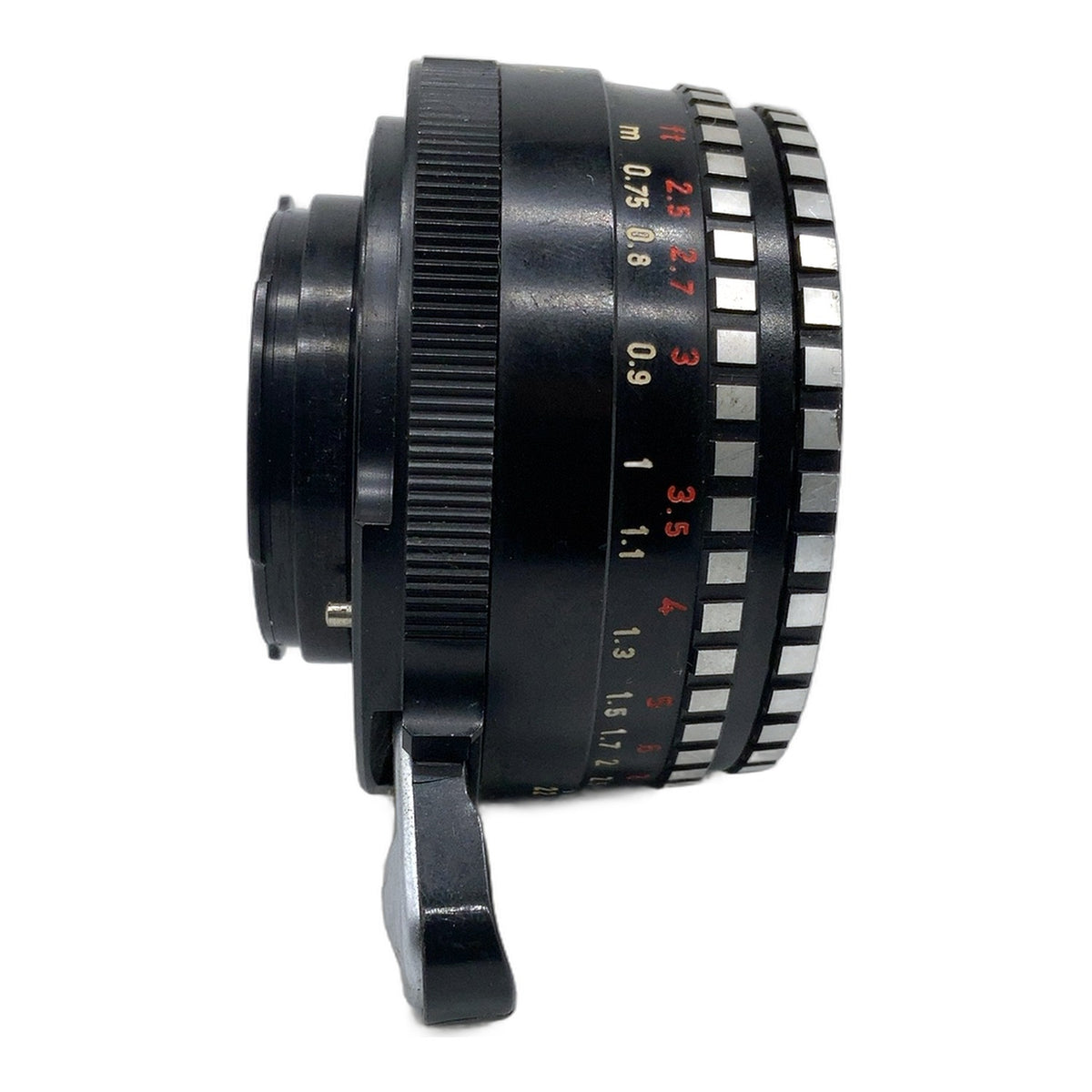 Meyer-Optik Görlitz Domiplan 50mm 1:2.8 Objektiv Festbrennweite (EXA) Nebel!