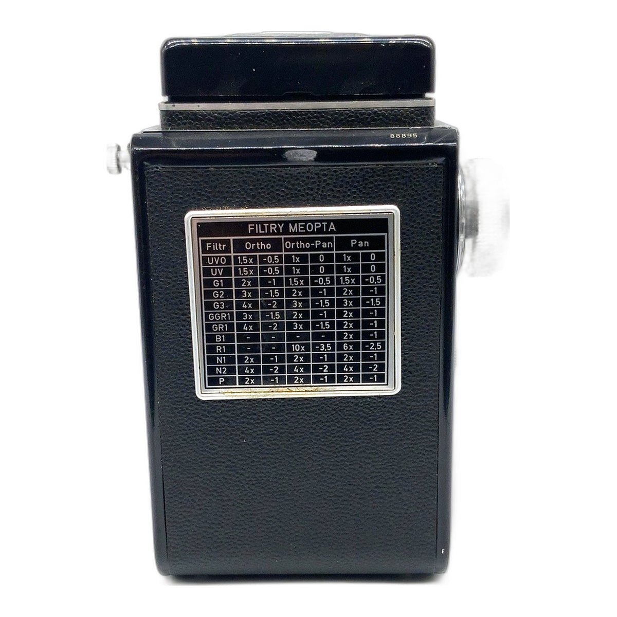 Meopta Flexaret S Standard TLR mit Belar 80mm 1:3.5 zweiäugige Kamera