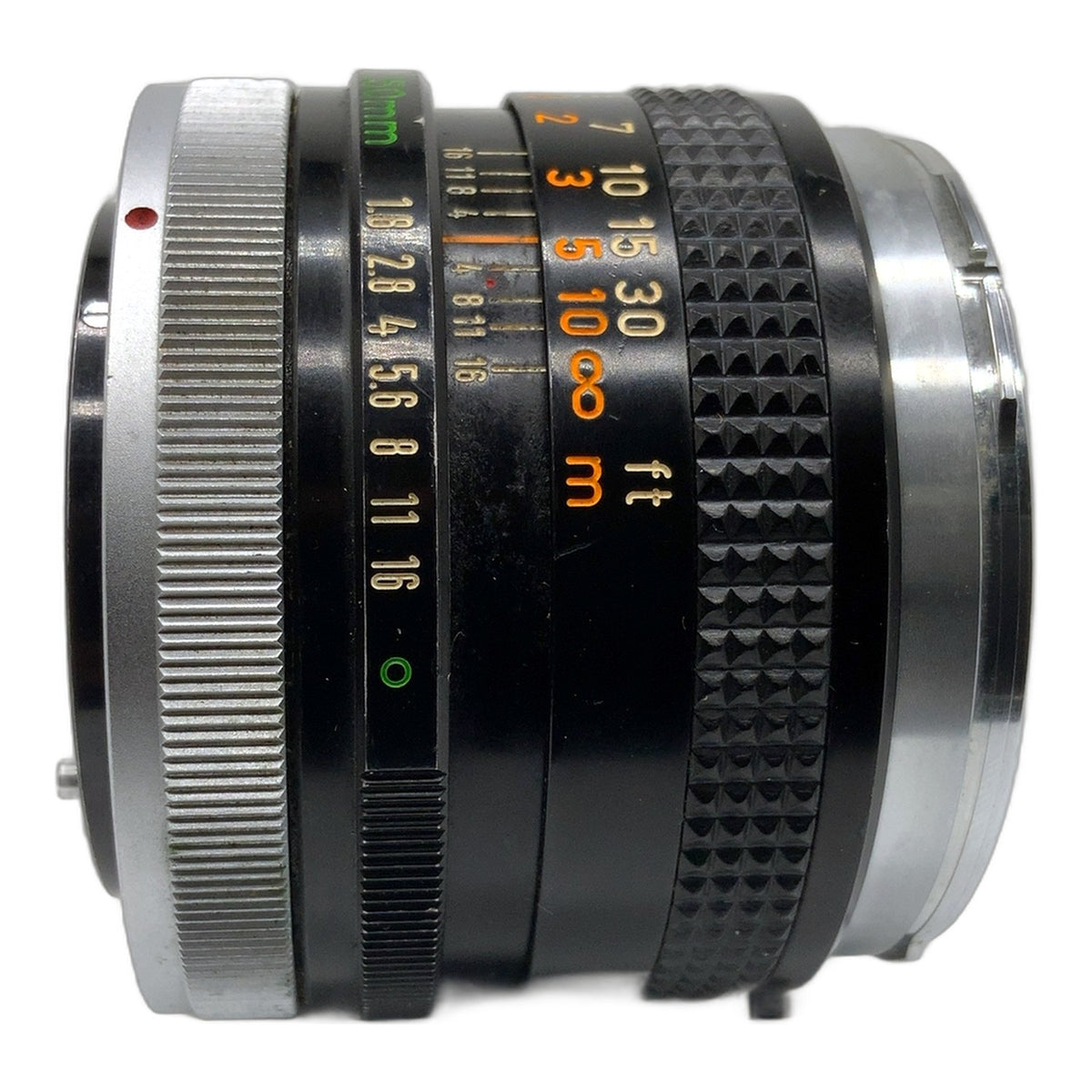 Canon Lens FD 50mm 1:1.8 Objektiv manuell Festbrennweite (Canon FD) Pilz!