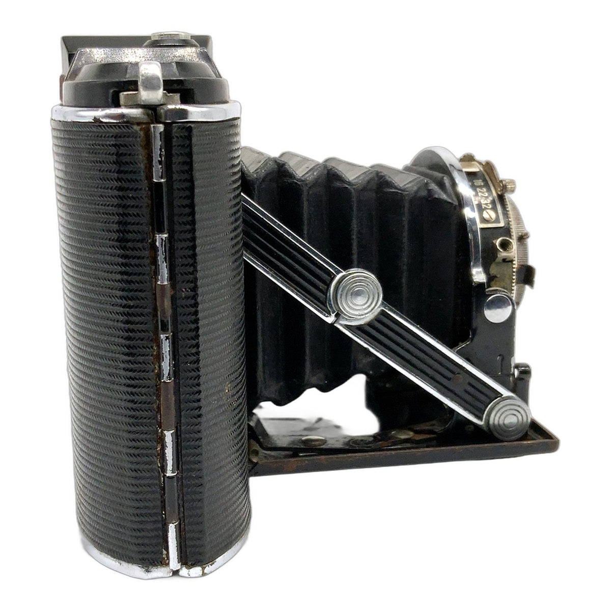 Agfa Isolette Klappkamera mit Apotar 1:4.5 F=8.5cm Folding Camera Balgenkamera